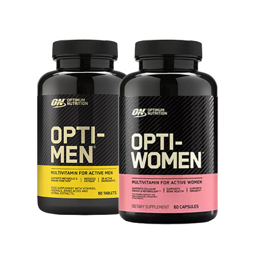 Sada: OPTIMUM NUTRITION Opti Men - 90tabs + OPTIMUM NUTRITION Opti Women - 60caps