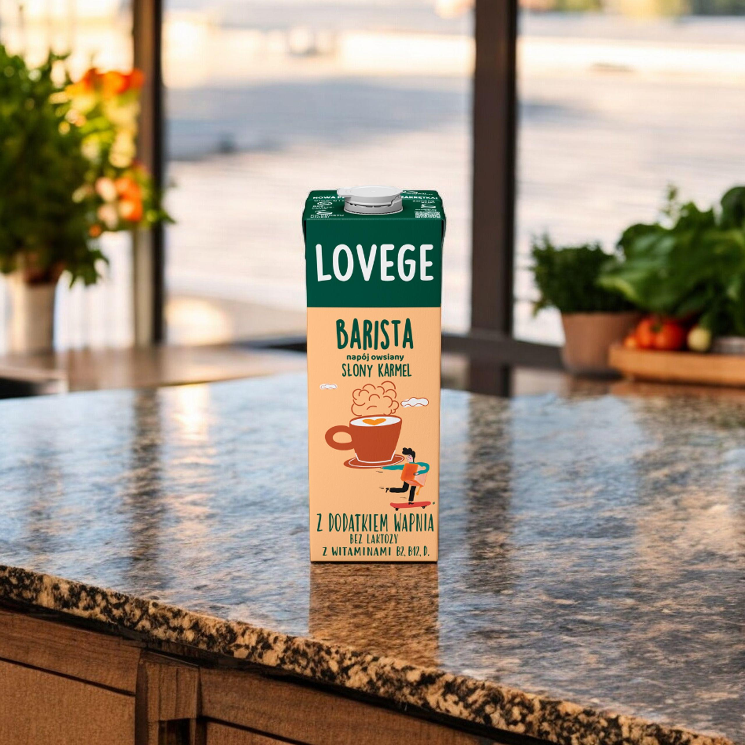 SANTE - Nápoj Lovege Ovesný Barista - 330ml - Slaný Karamel