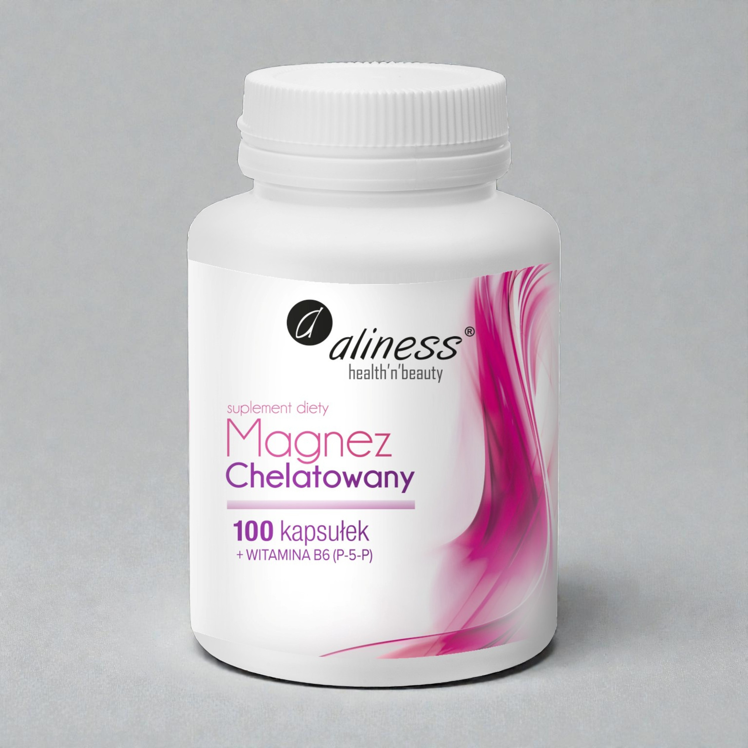 ALINESS - Chelatovaný Hořčík 720mg + B6 (P-5-P) - 100caps.