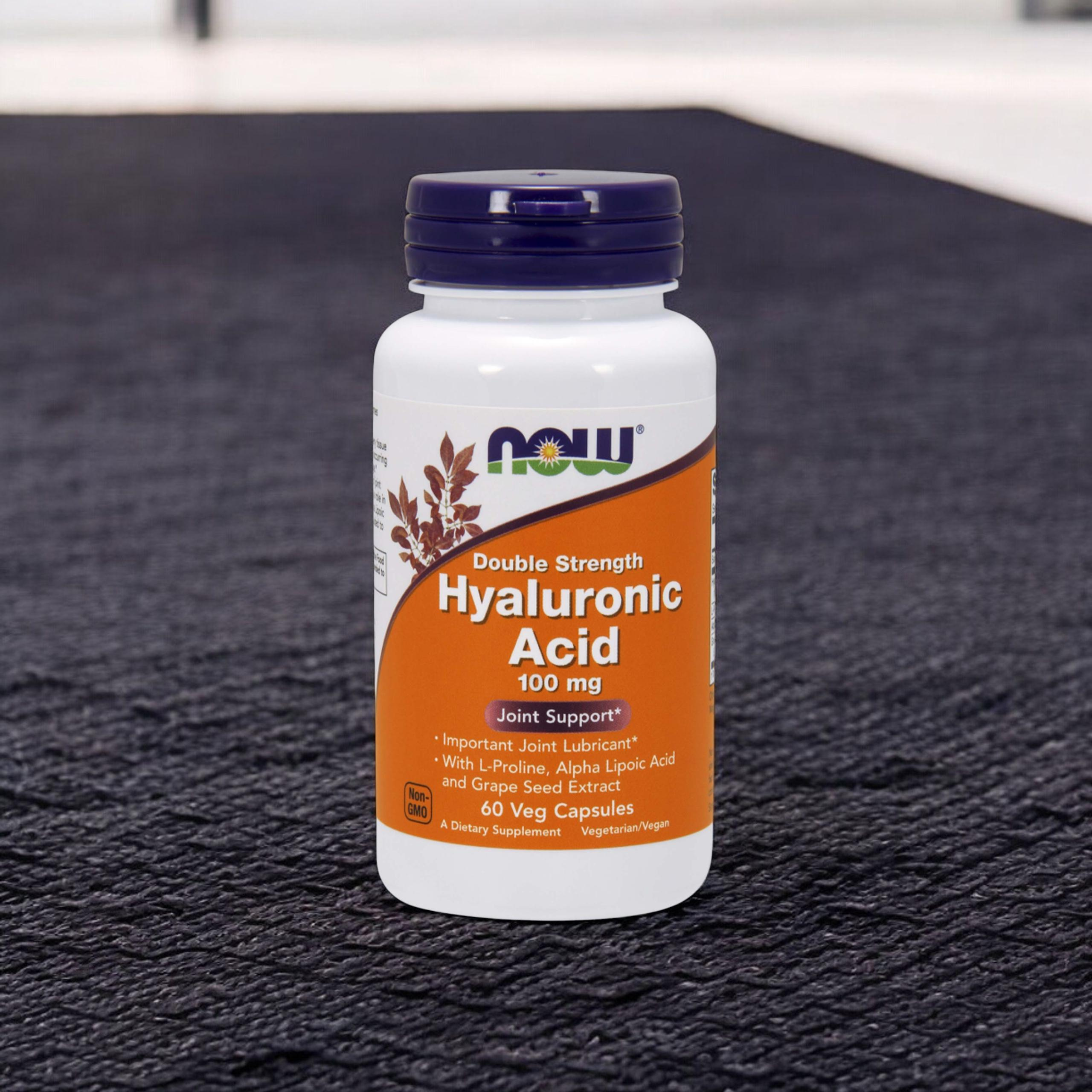 NOW Hyaluronic Acid 100mg - 60vcaps.