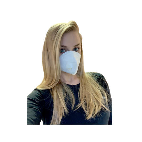 MP GENERATION Ochranná maska víceúčelová s filtrem FFP3 - 1 ks. + Dárek Jednorázová maska certifikovaná 3vrstvová - 1 ks