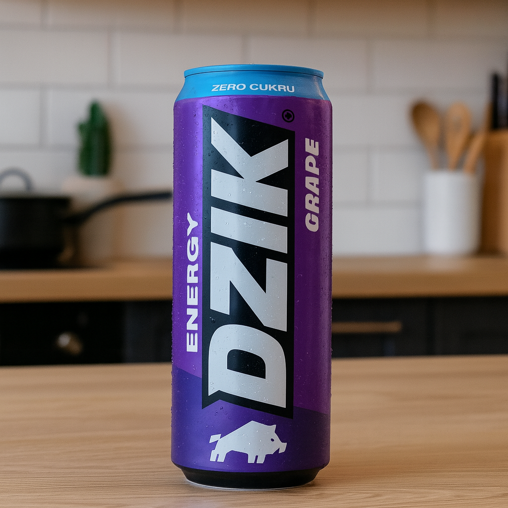 DZIK - Energie - 500ml - Hroznové