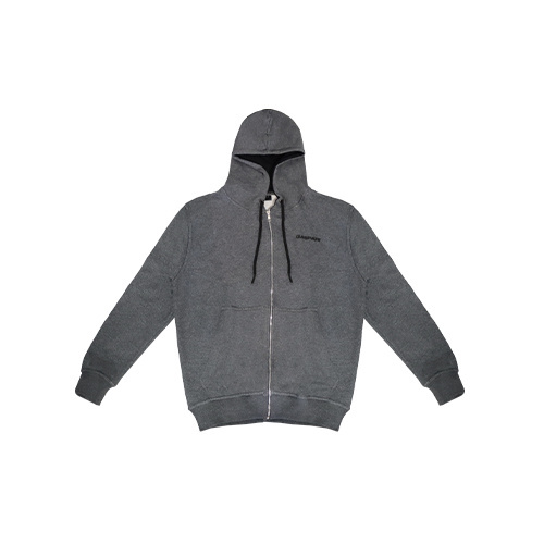 GASPARI NUTRITION Zipped Hoodie - Grey - Mikina s kapucí na zip