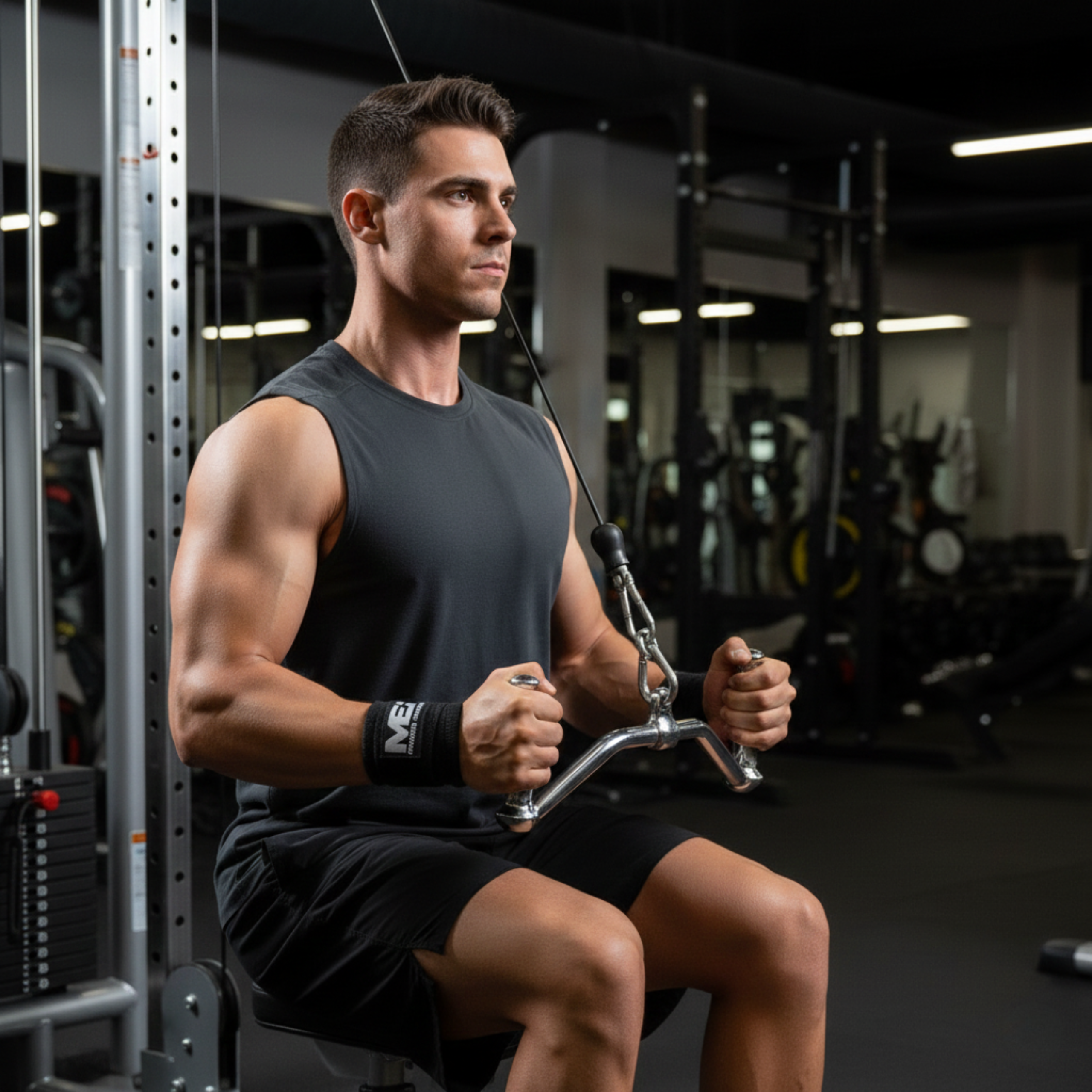 MEX NUTRITION - Smart Straps - Black - 56cm