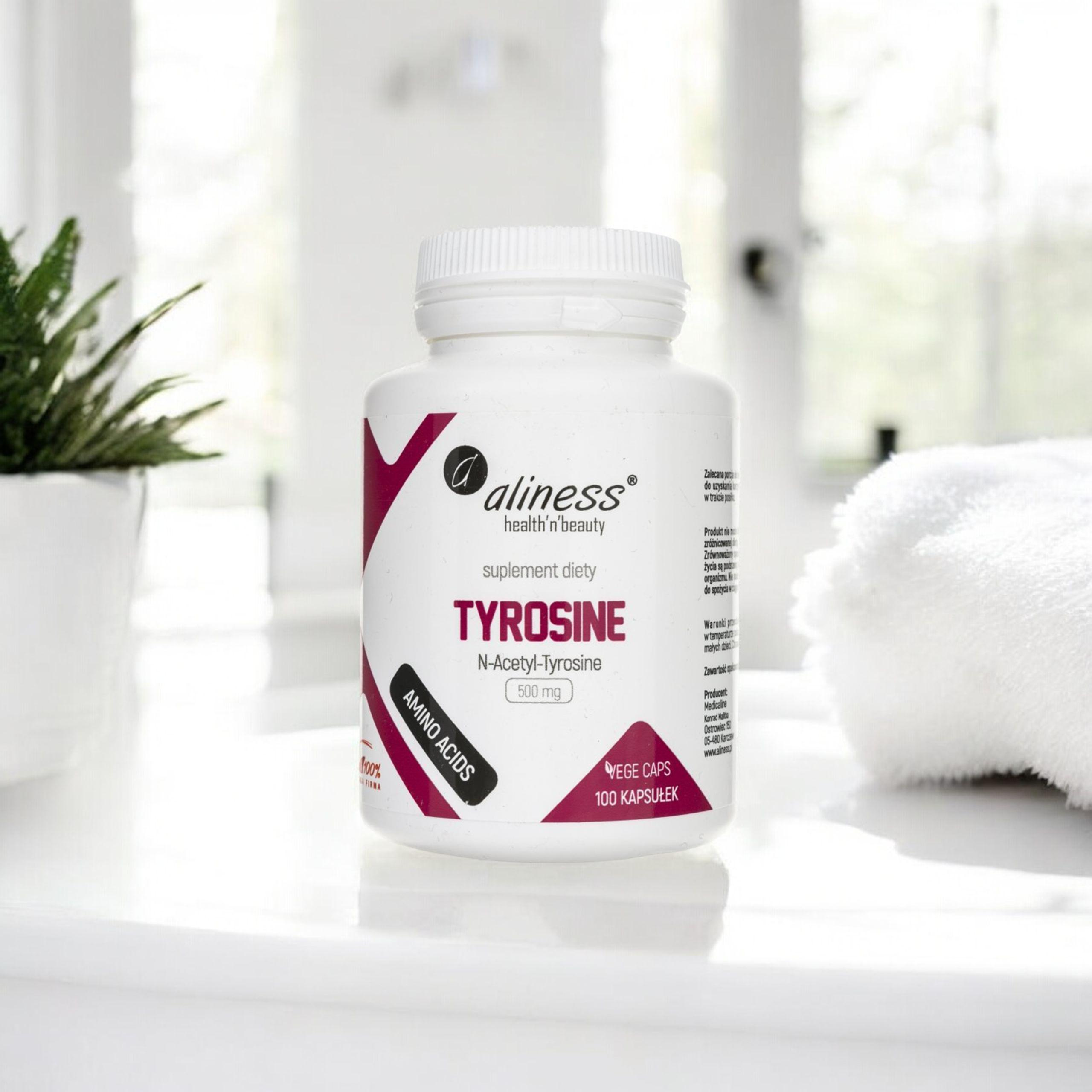 ALINESS Tyrosine - 500 mg - Tyrozyna
