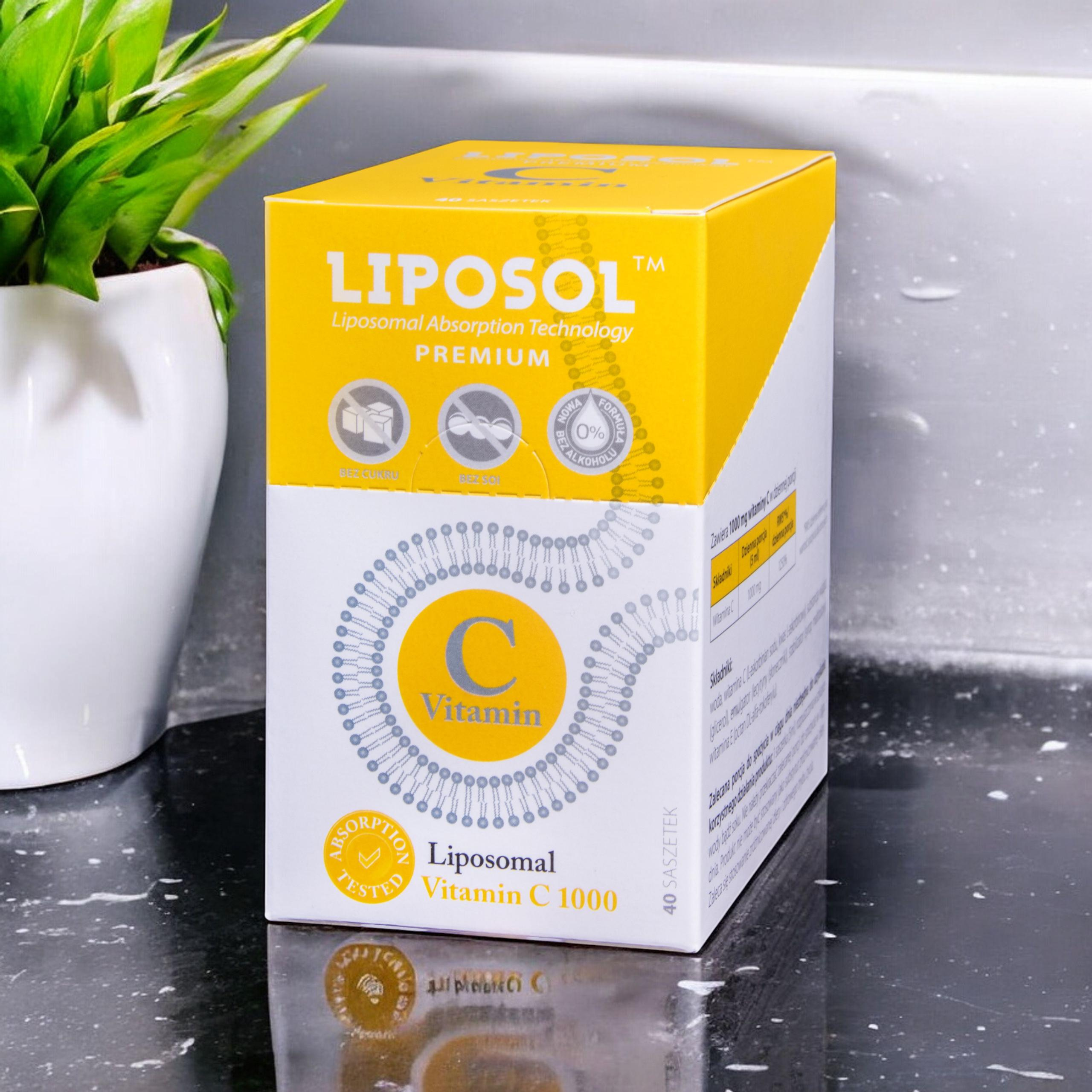 ALINESS Liposol Liposomal Vitamin C 1000 - 40 sáčků