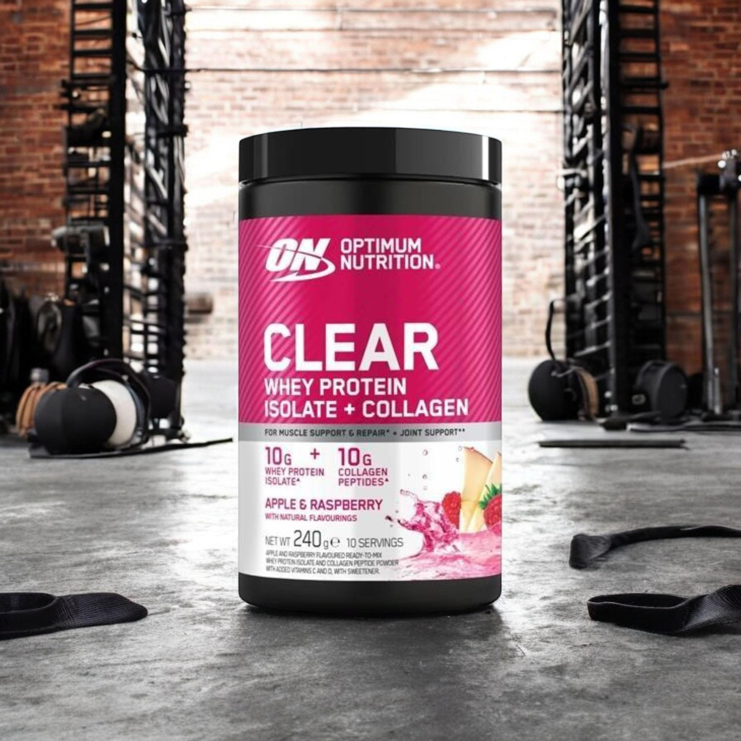 OPTIMUM NUTRITION - Syrovátkový Kolagen - 240g - Jablko Malina