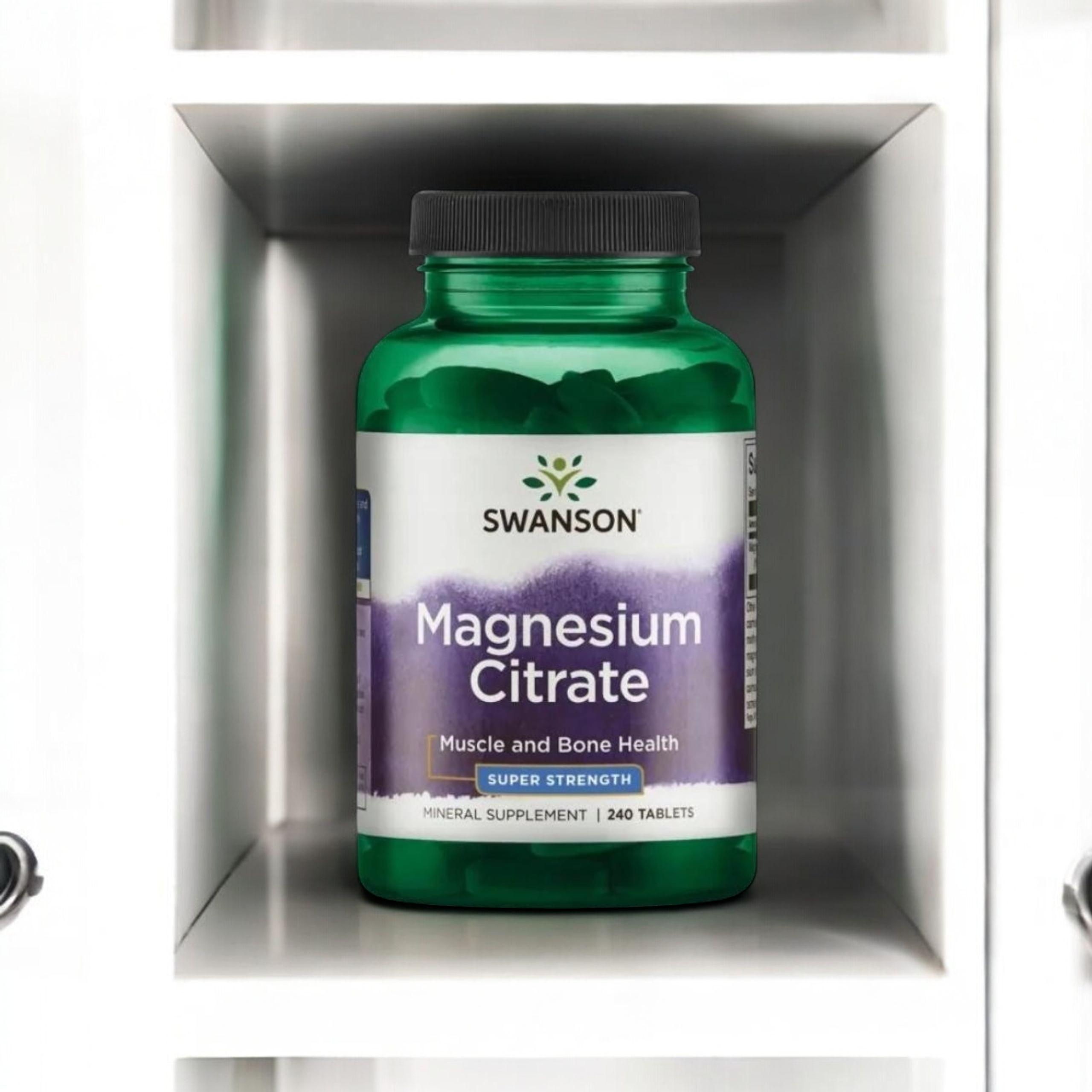 SWANSON - Citrát hořečnatý - 240tabs.