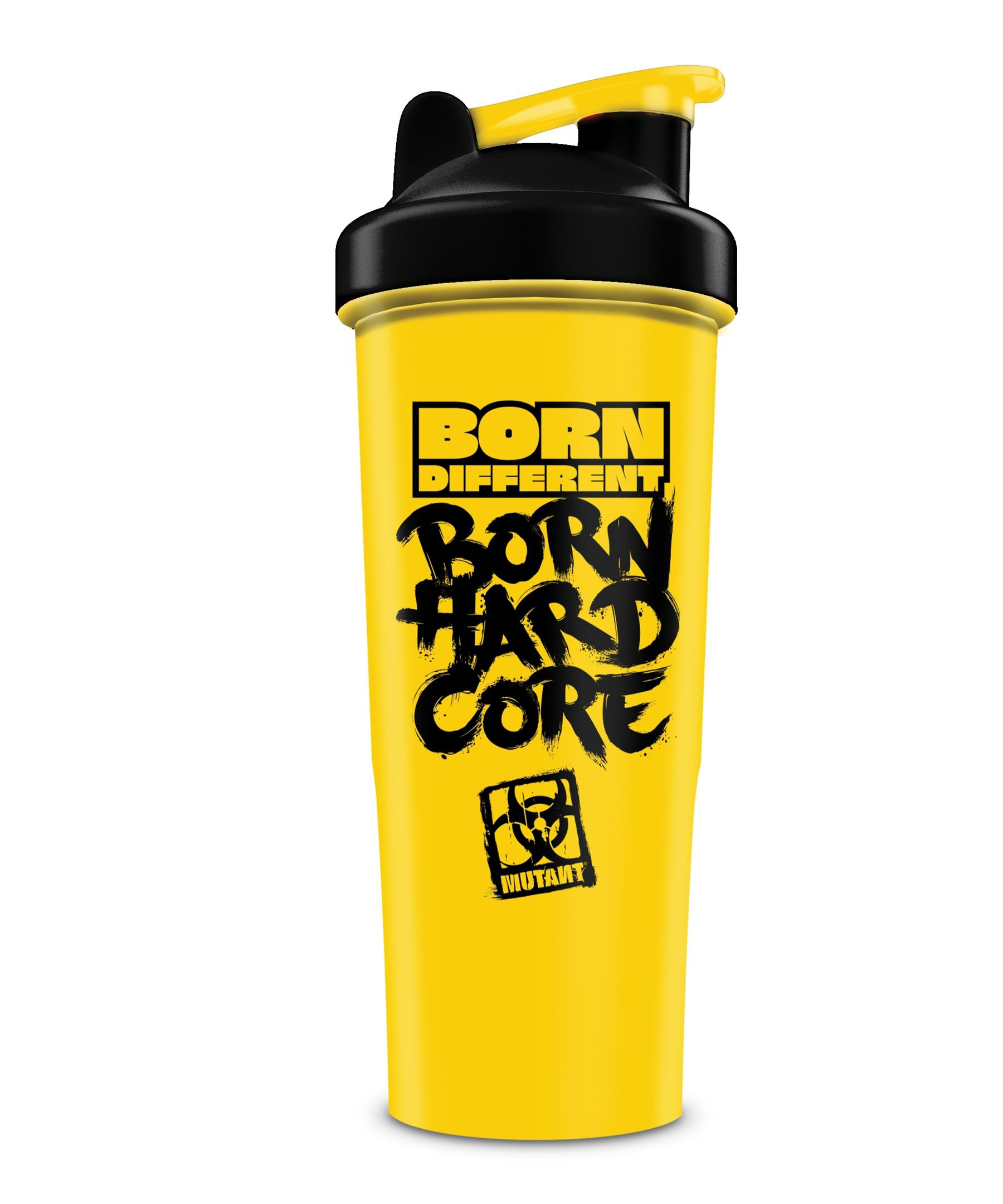 MUTANT - Obalený shaker Born Hardcore - 900ml - Žlutý