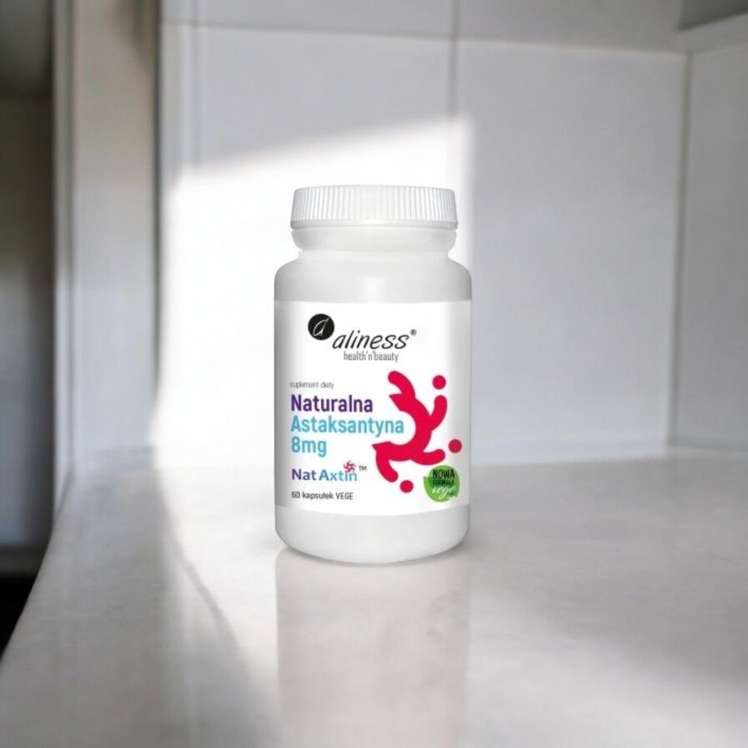 ALINESS - Přírodní Astaxanthin 8mg - 60vcaps.
