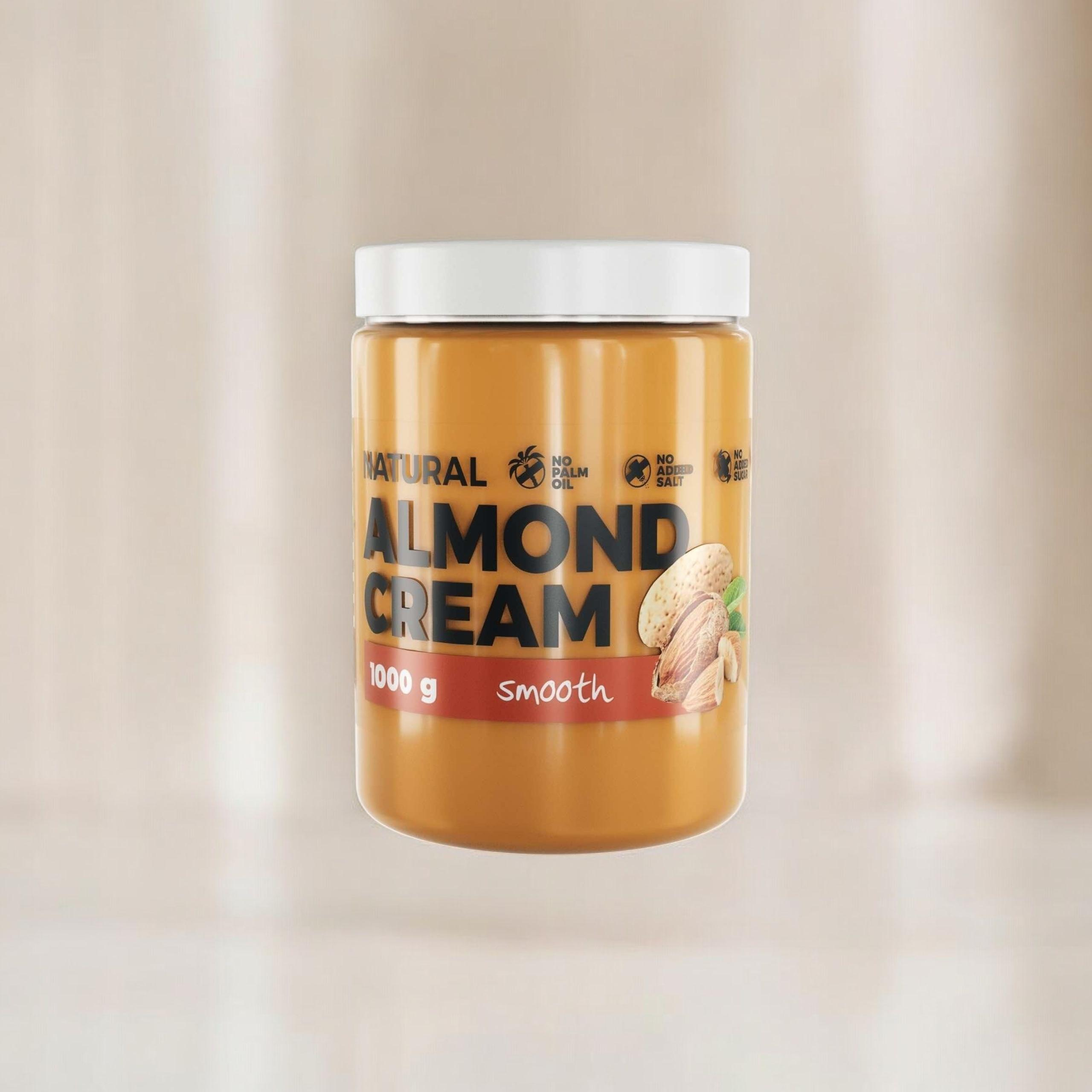 7 NUTRITION - Almond Butter - 1000g - Smooth - Mandlový Máslo