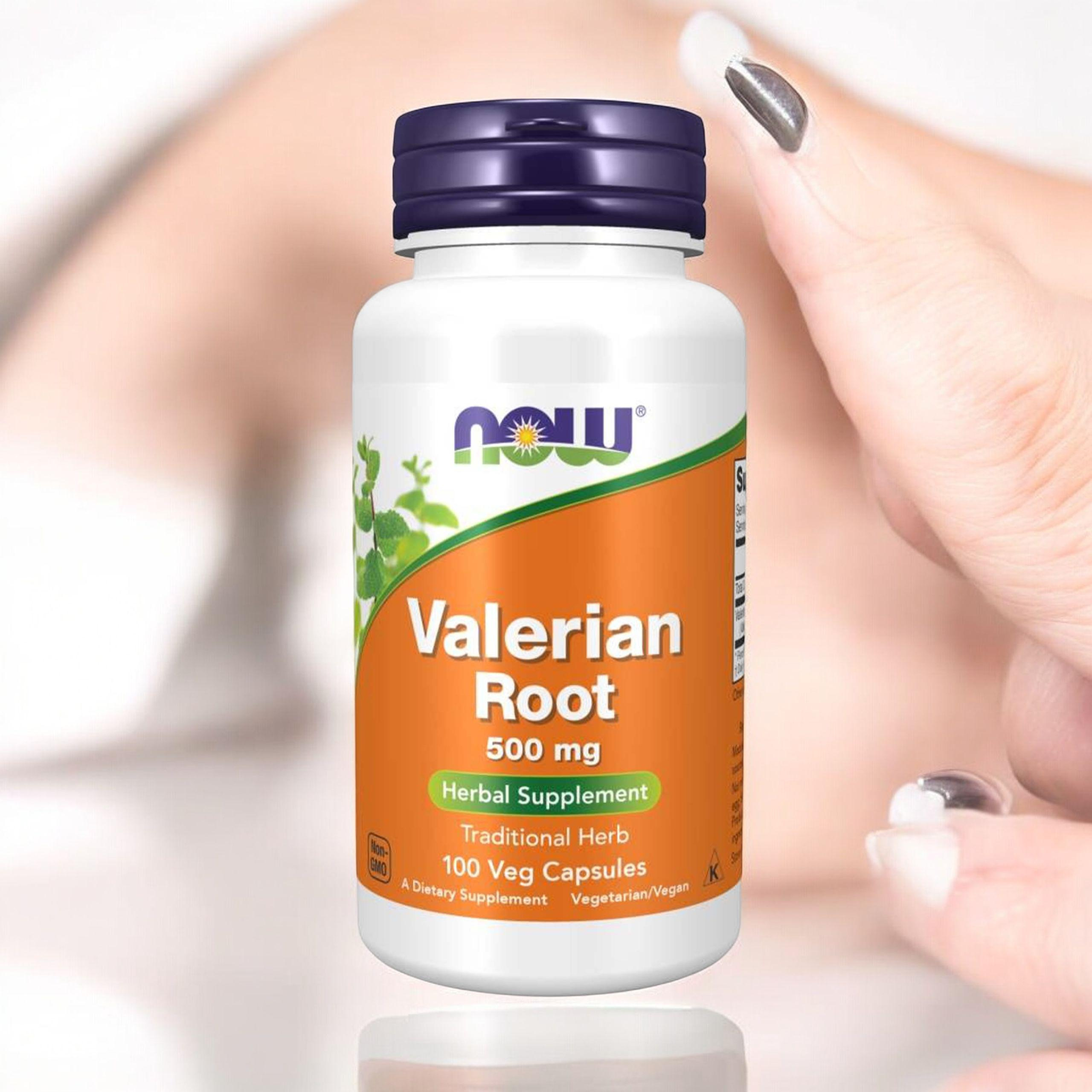 NOW Valerian Root 500mg - 100vcaps