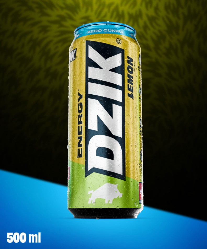 DZIK - Energie - 500ml - Citron