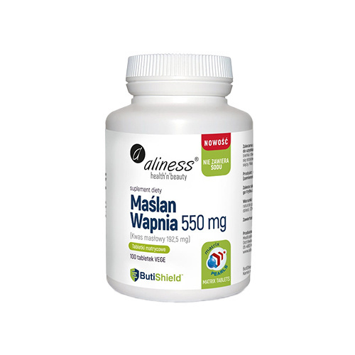 ALINESS Maslan Vápnia 550mg - 100vtabs