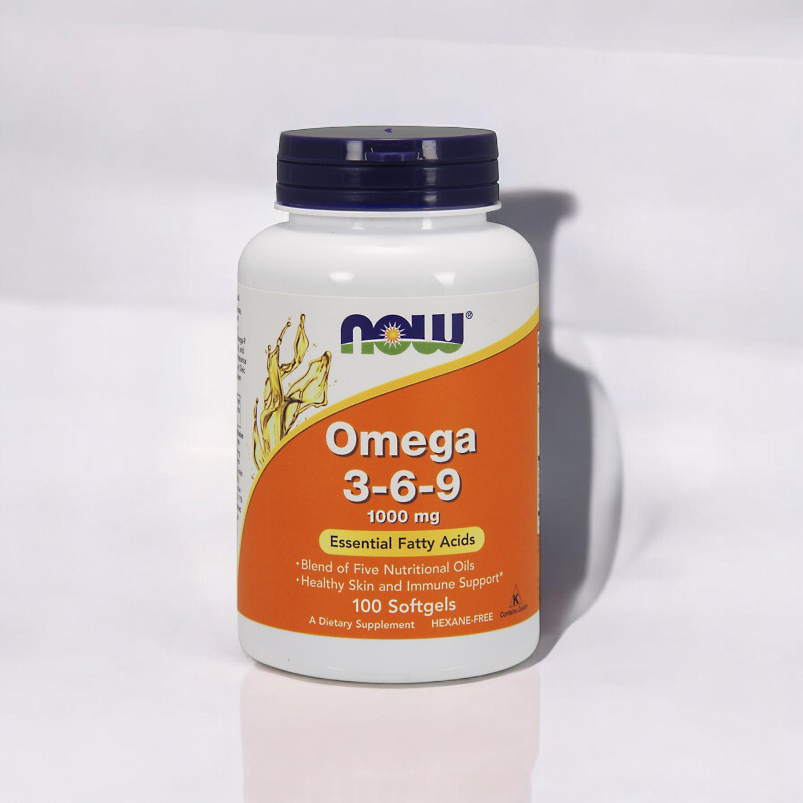 NOW Omega-3-6-9 1000mg - 100softgels