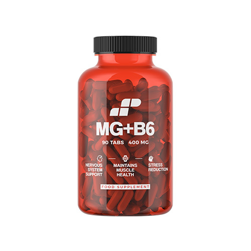 MP NUTRITION Mg + B6 - 90tabs - Hořčík + Vitamín B6