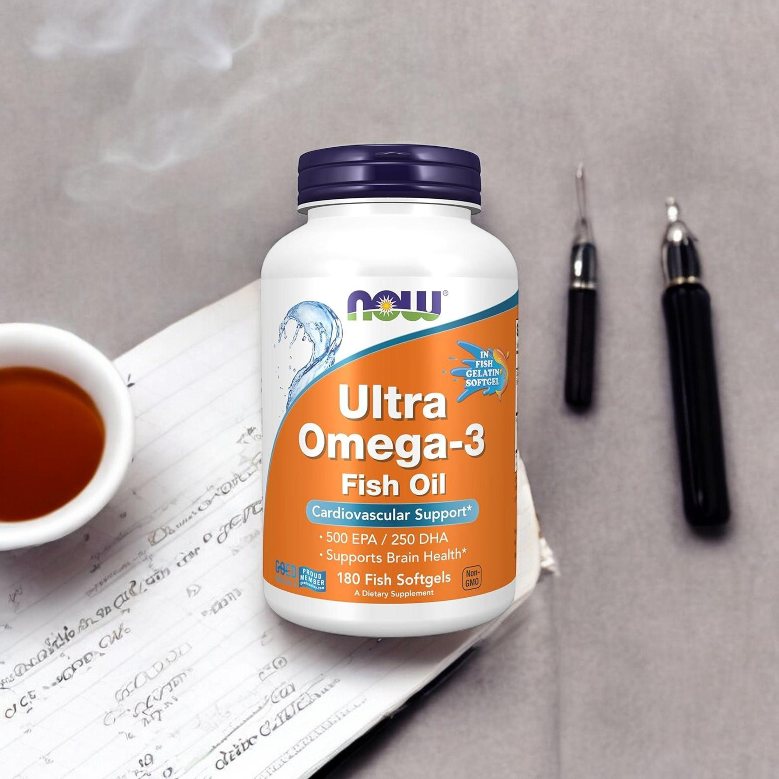 NOW - Ultra Omega-3 - 180softgels