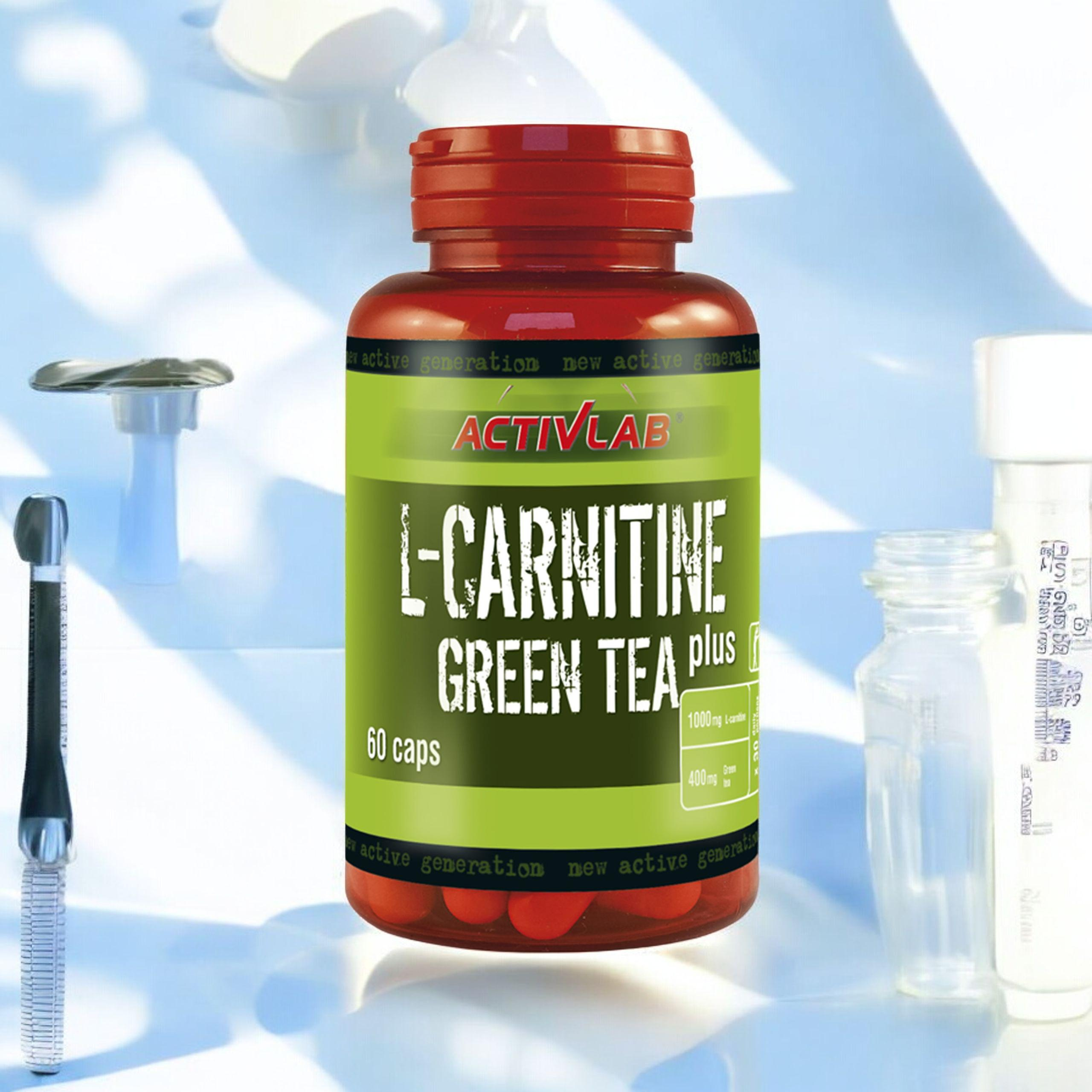 ACTIVLAB L-Carnitine + Green Tea - 60caps