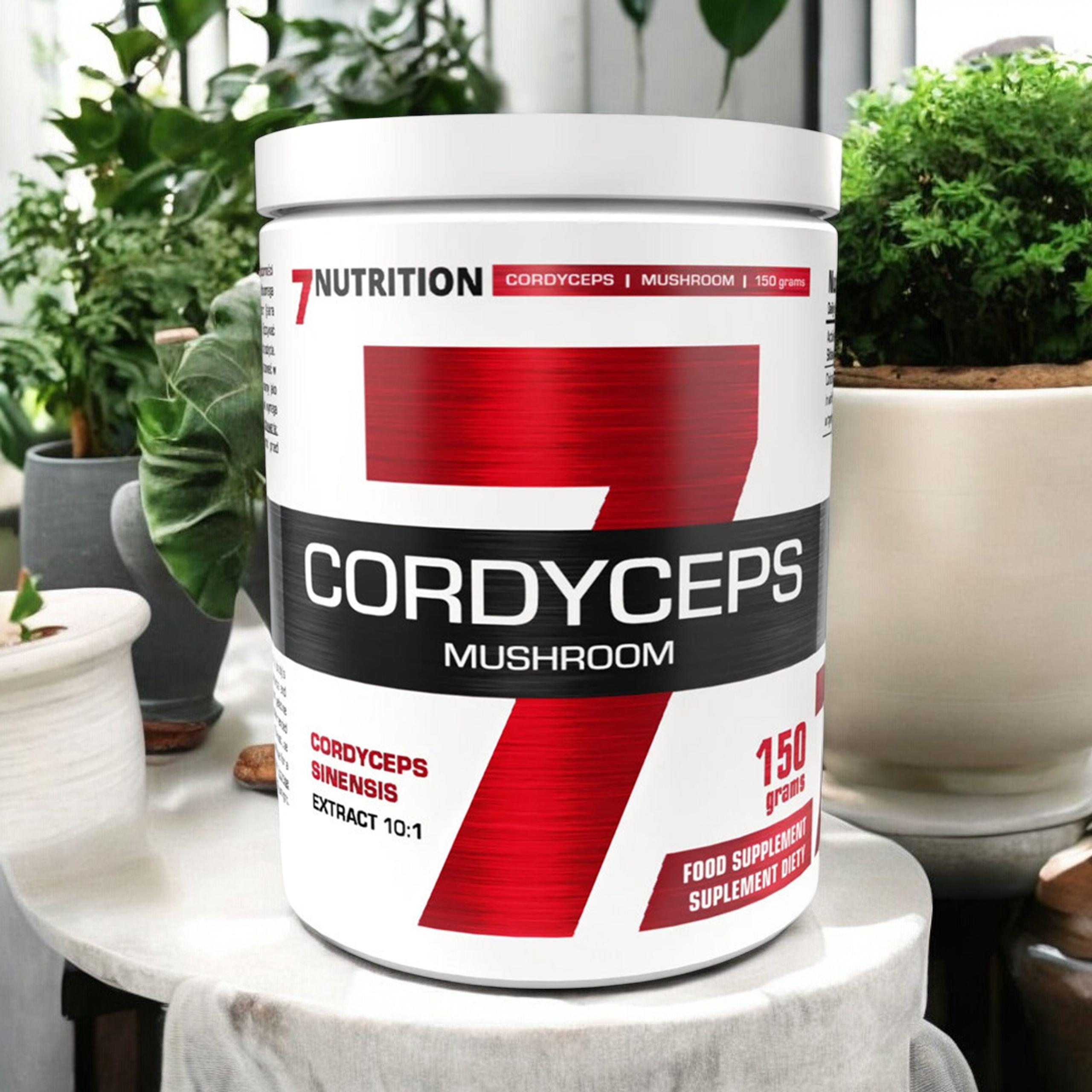 7 NUTRITION Cordyceps Mushroom - 150g - Housenice čínská