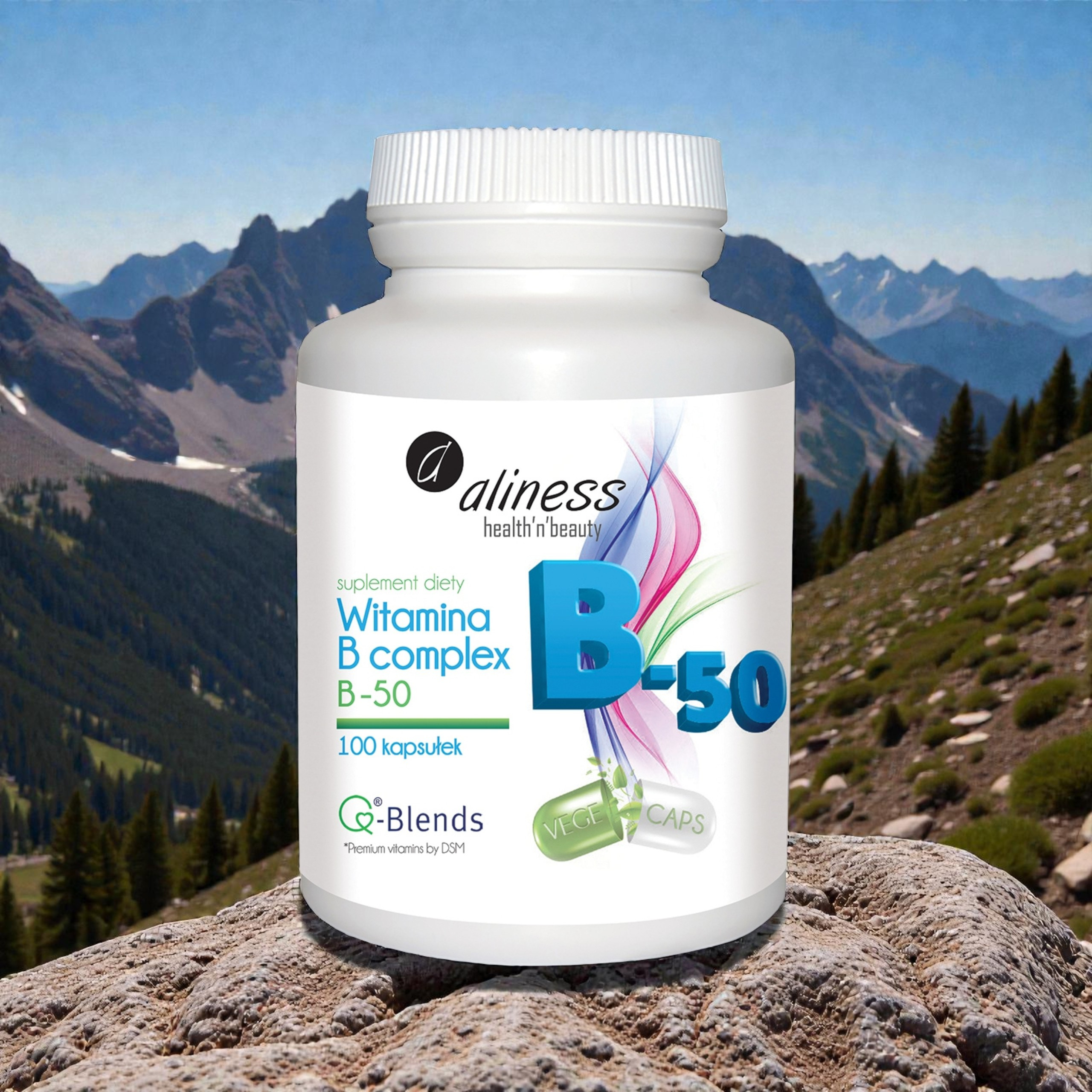ALINESS - Vitamín B Complex B-50 100vcaps.