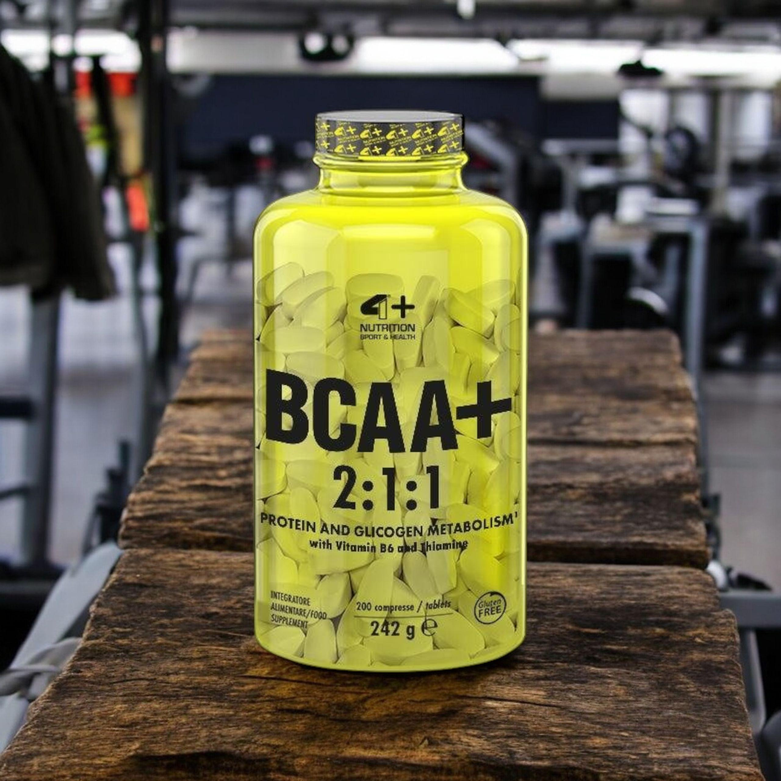 4+ NUTRITION - BCAA 2:1:1 - 242g - Unflavored