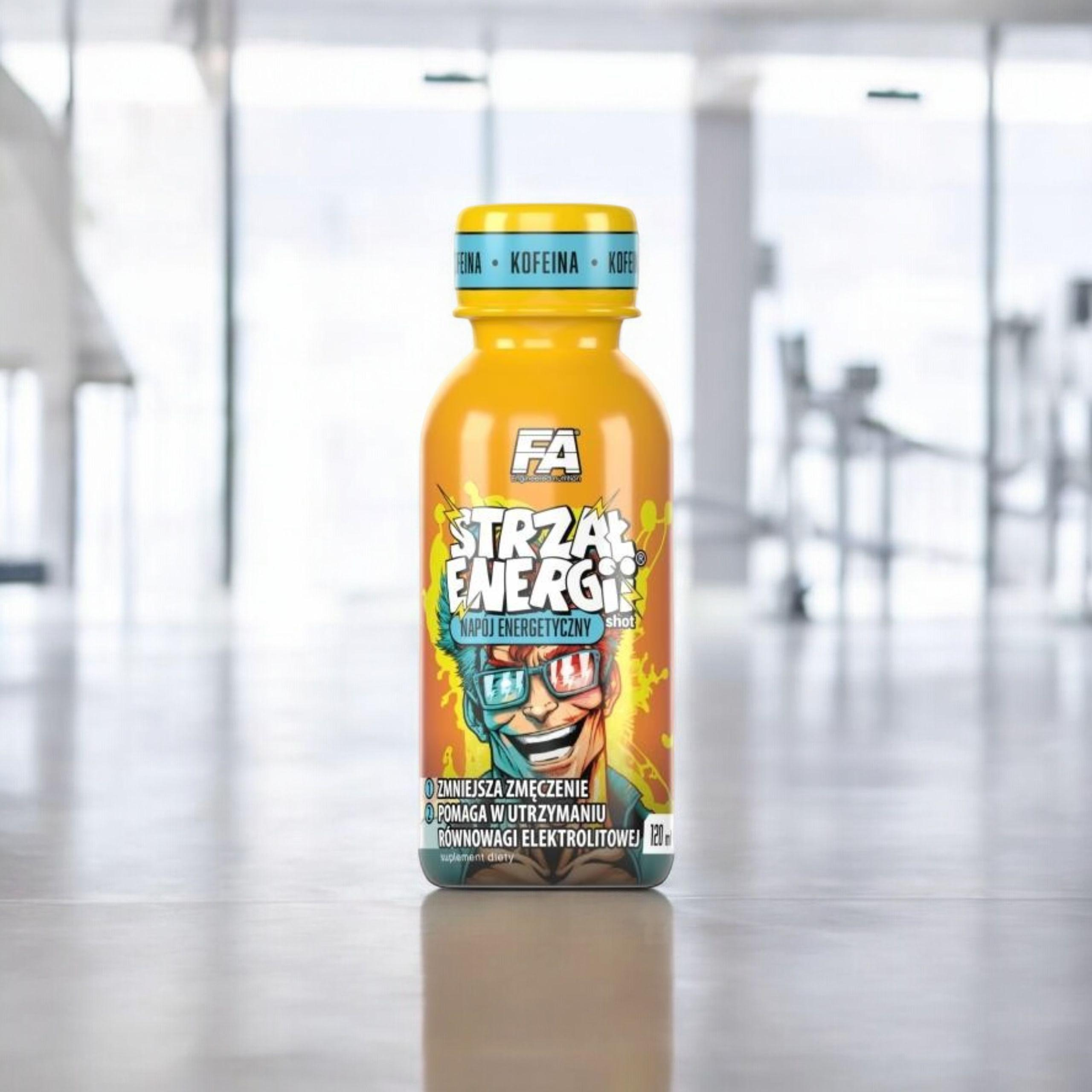 FITNESS AUTHORITY - Energetický Shot - 12x 120ml - Hroznové Víno Hruška