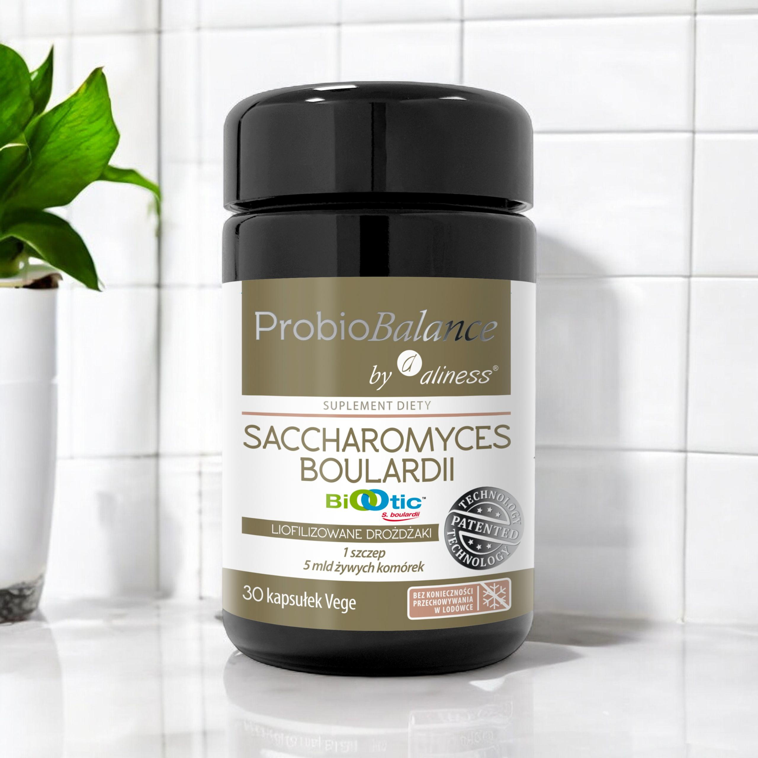 ALINESS - Saccharomyces Boulardii 5*10^9 buněk - 30 rostlinných kapslí.