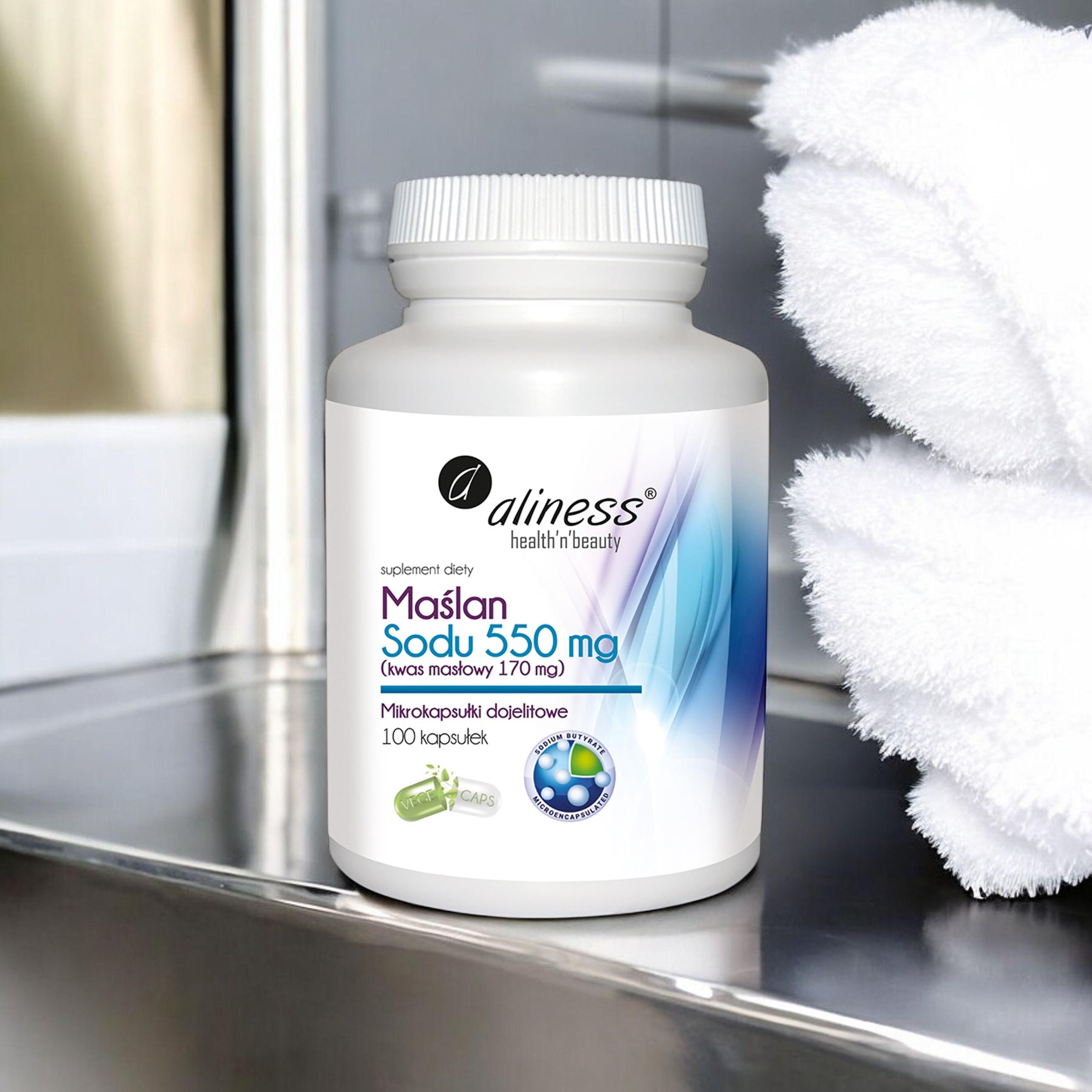ALINESS Maślan Sodu 550mg - 100caps