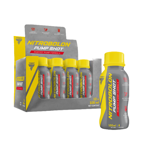 TREC - Nitrobolon Pump Shot - 12x 100ml - Třešeň 