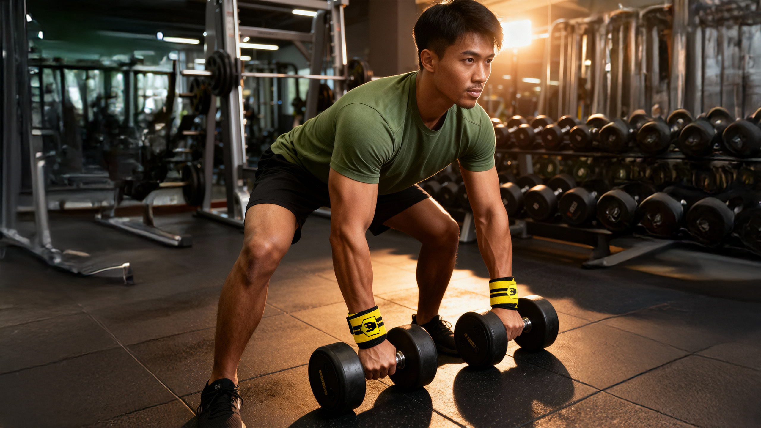 HIRO.LAB Wrist Wrap - Rubber Logo New - Black - Opaski usztywniające na nadgarstki- Pásy pro zvedání činek pol_pl_HIRO-LAB-Wrist-Wrap-Rubber-Logo-New-Yellow-Opaski-usztywniajace-na-nadgarstki-43027_3