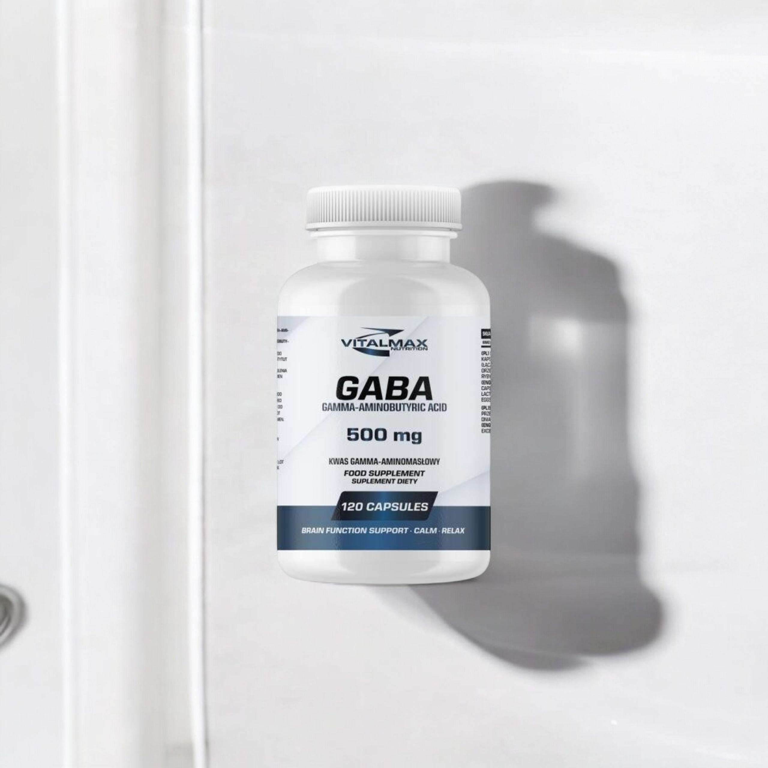 VITALMAX - GABA 500mg - 120 kapslí