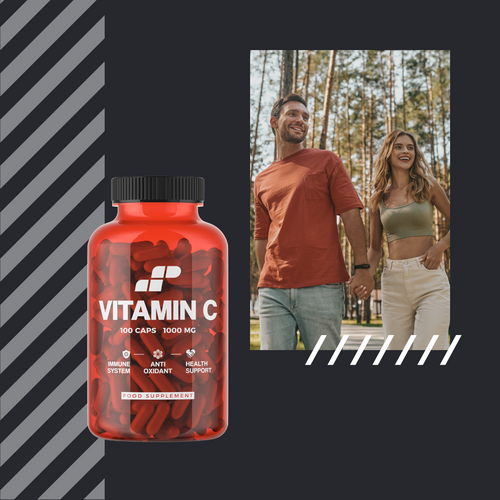 MP NUTRITION Vitamin C 1000mg - 100caps - Vitamín C
