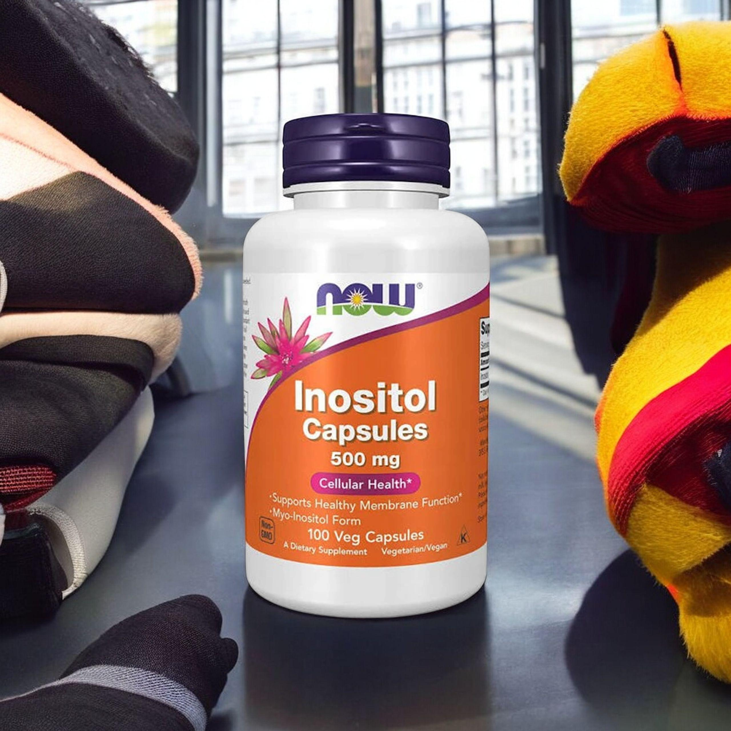 NOW Inositol 500mg - 100vcaps.
