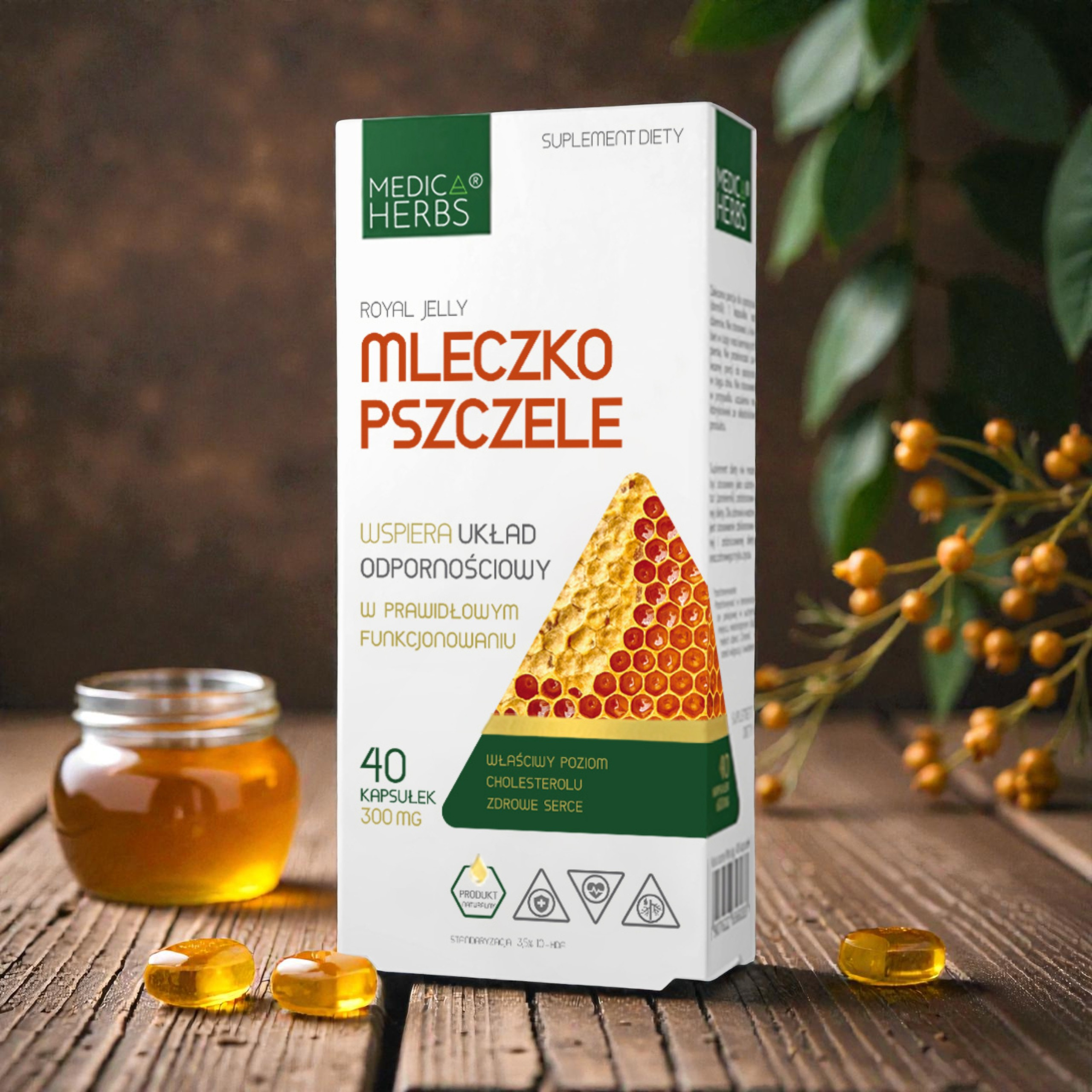 MEDICA HERBS - Mateří kašička 300mg - 40caps.