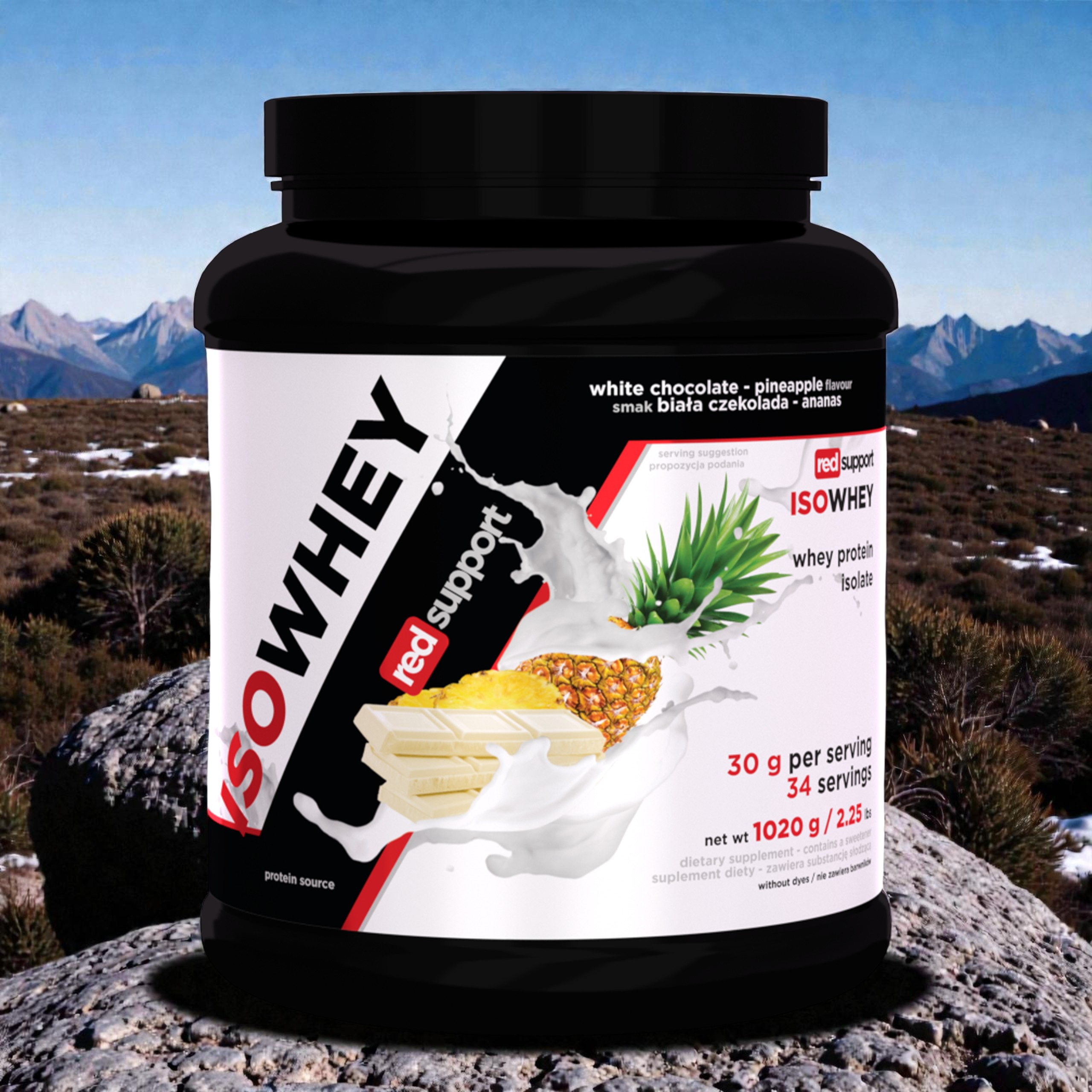 RED SUPPORT IsoWhey - 1020g