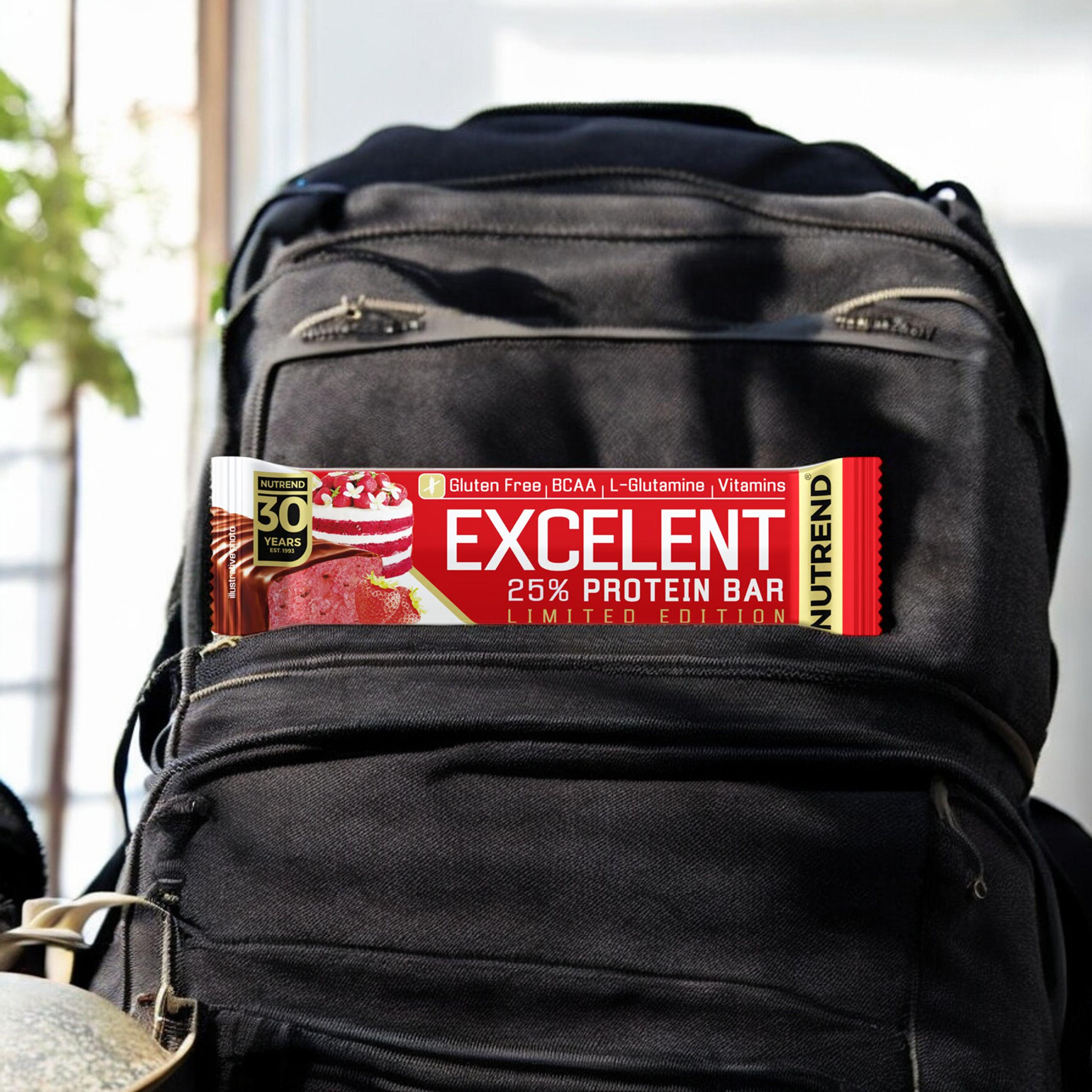 NUTREND Excelent Protein Bar - 85g - Proteinová tyčinka