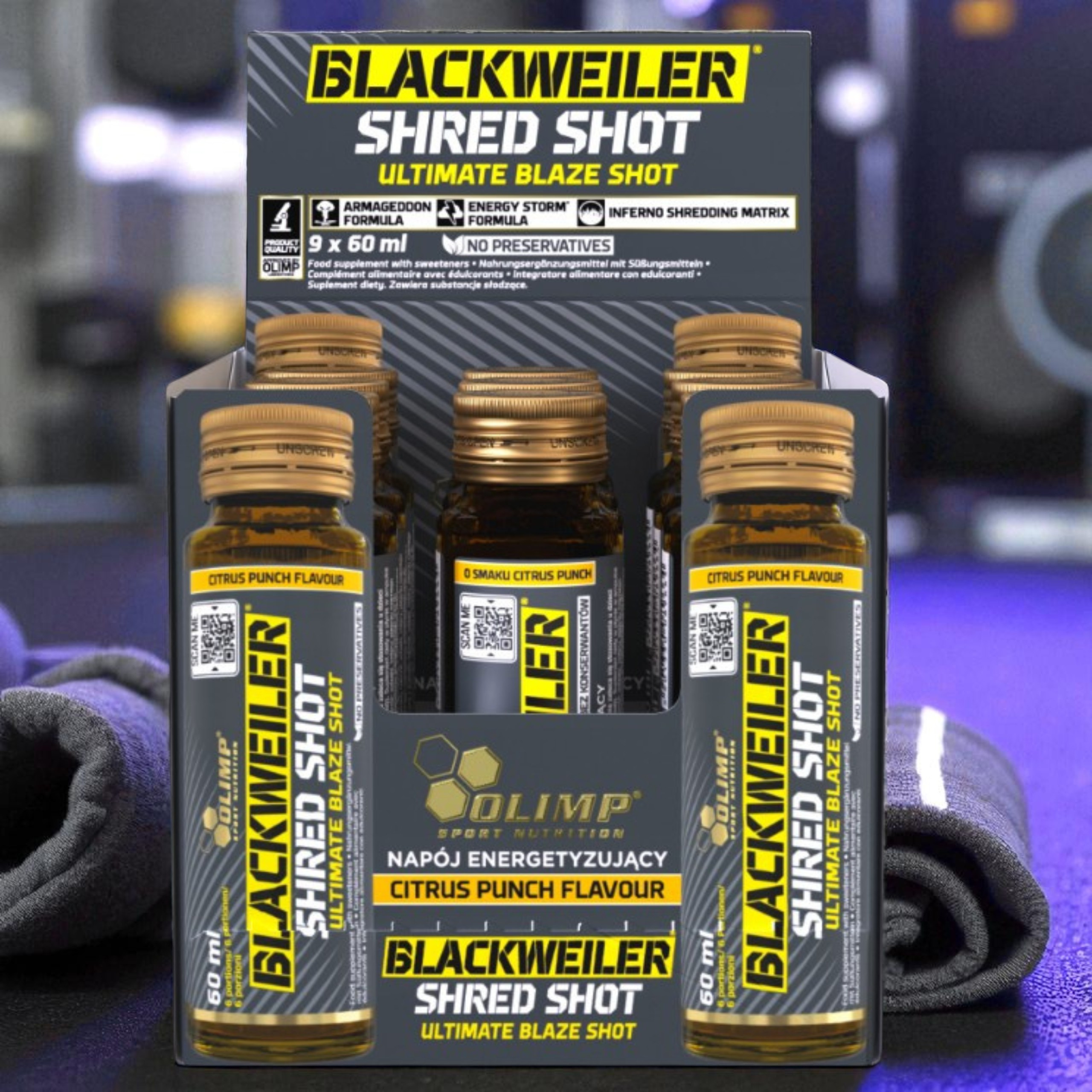 OLIMP - Blackweiler Shred Shot - 9x 60ml 