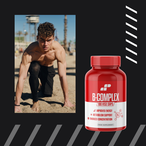 MP NUTRITION Vitamin B-Complex - 100vcaps - Komplex Vitamínů B