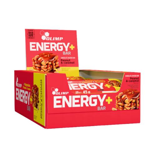 OLIMP - Energy+ tyčinka - 20x 45g - Arašídový karamel