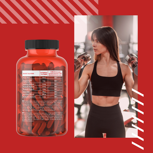 MP NUTRITION Vitamin B-Complex - 90tabs - Komplex Vitamín B