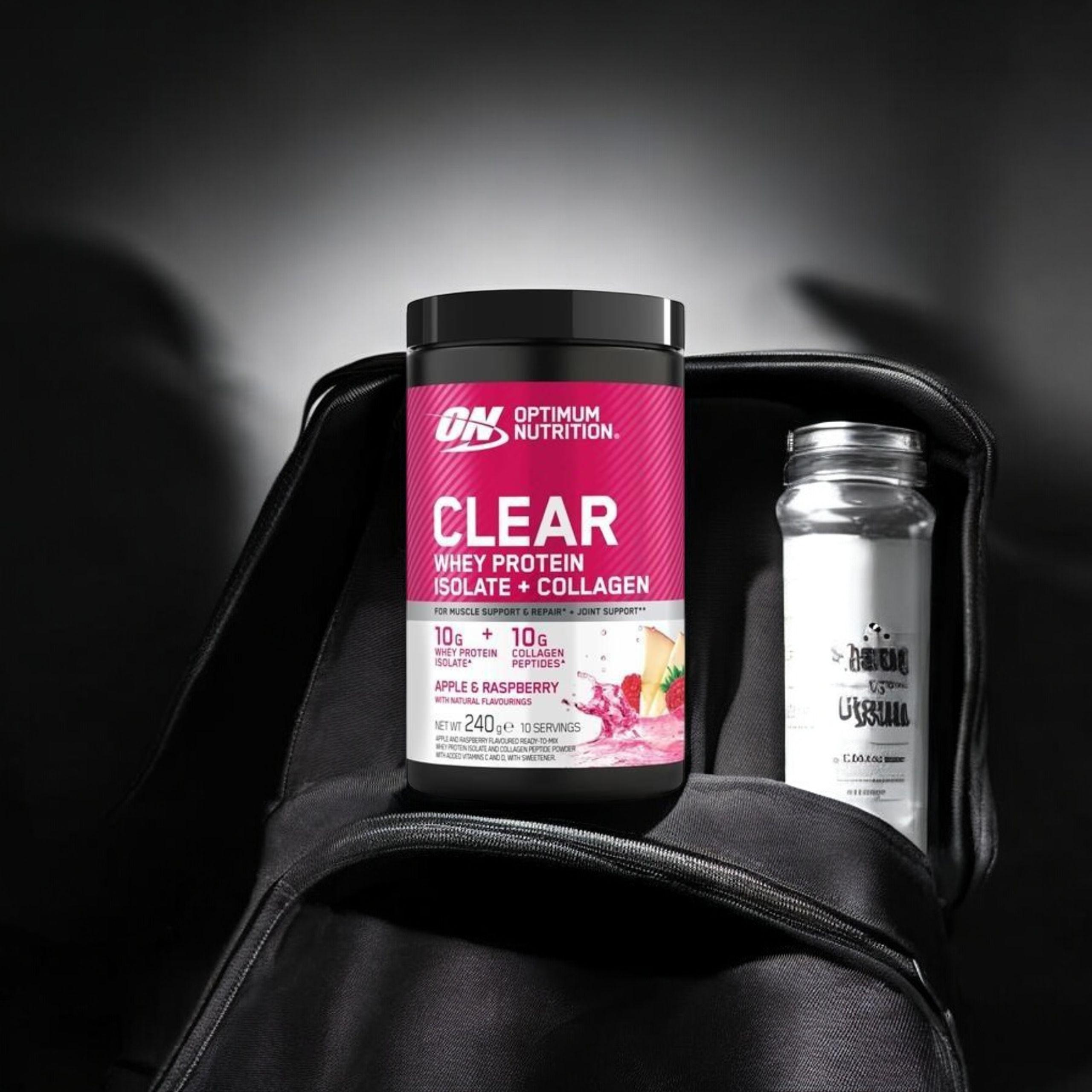 OPTIMUM NUTRITION - Syrovátkový Kolagen - 240g - Jablko Malina