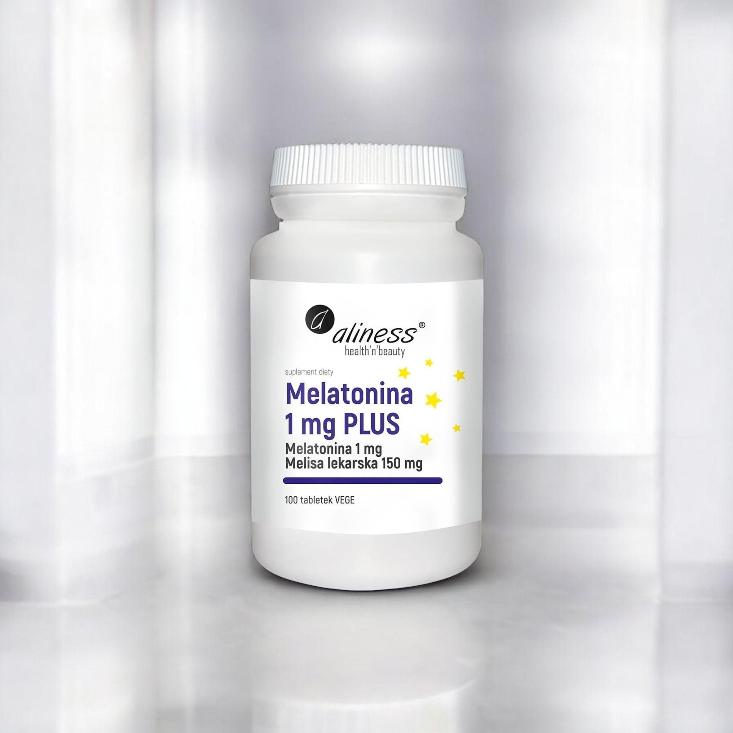 ALINESS - Melatonin 1mg Plus - 100tabl.