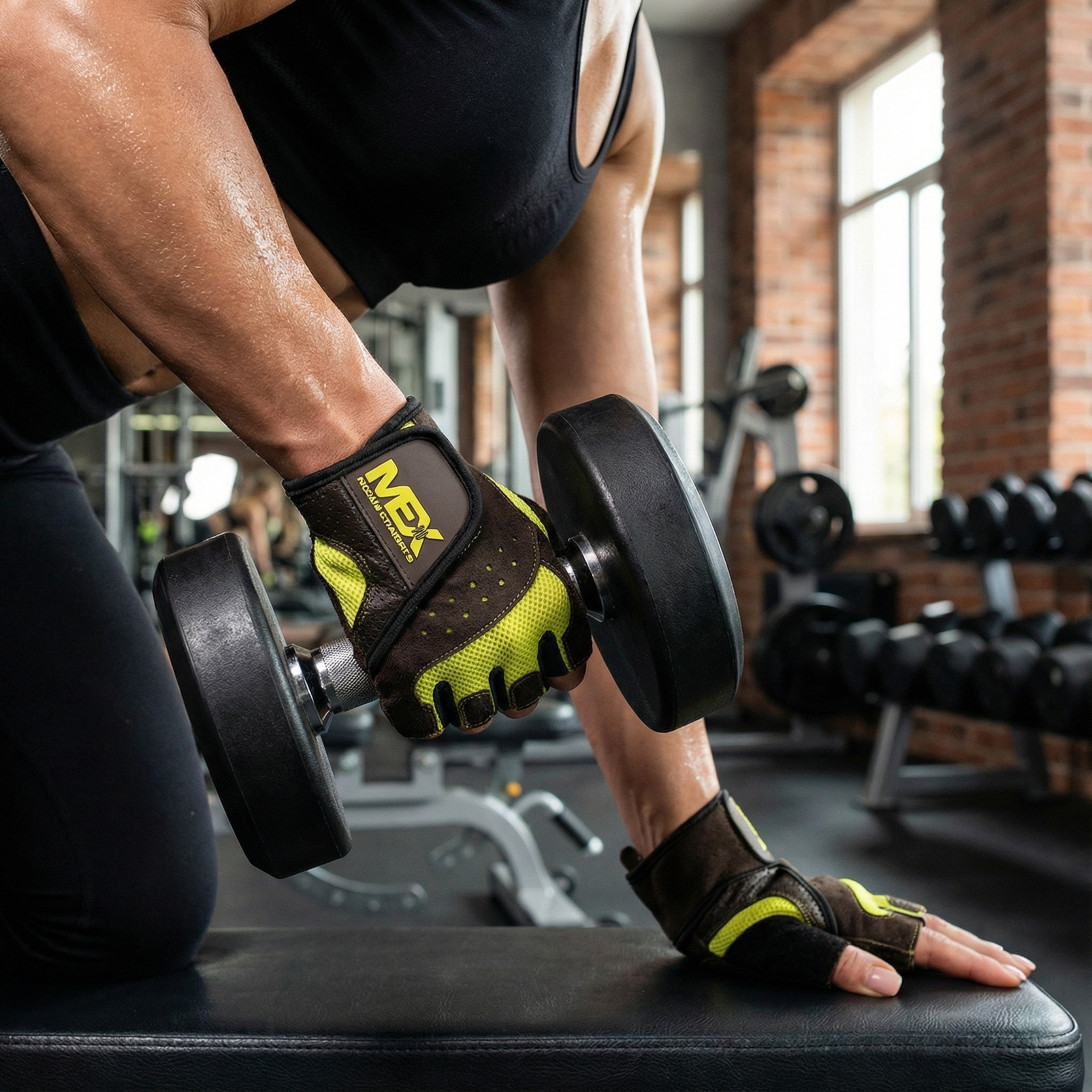 MEX W‑FIT Rękawice Damskie – Green  pol_pl_MEX-W-FIT-Rekawice-Damskie-Green-41843_2