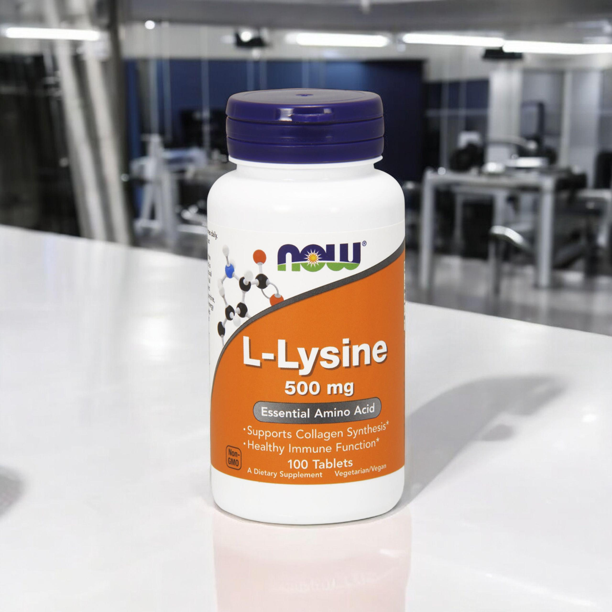 NOW L-Lysine - 100tab