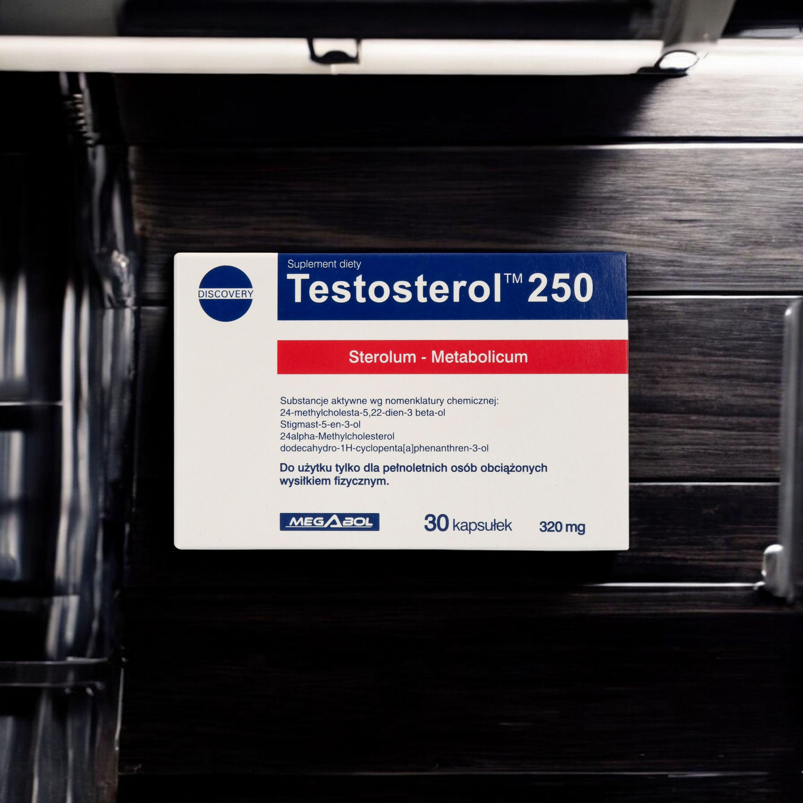 MEGABOL Testosterol 250 - 30caps