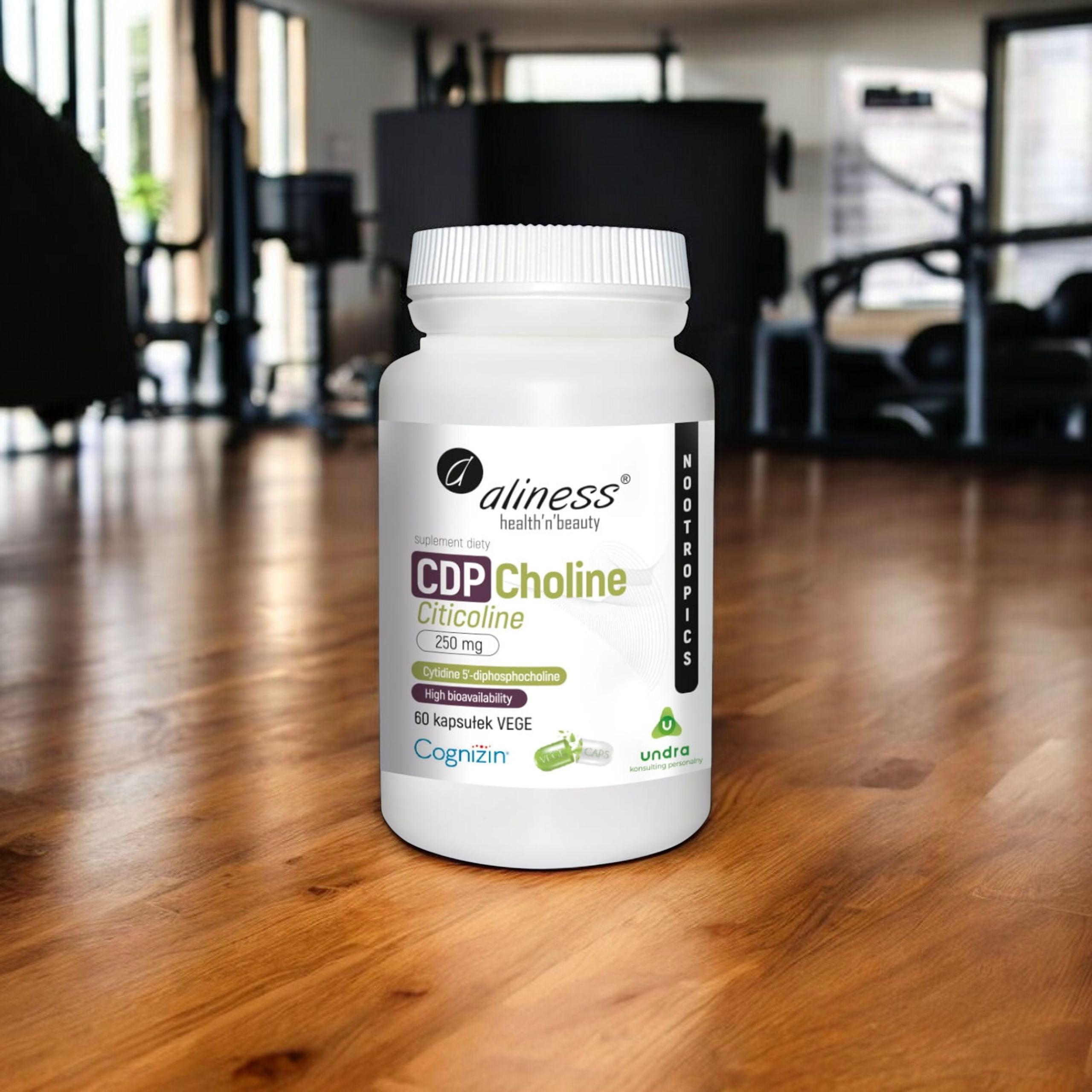 Aliness CDP Choline 250mg - 60vcaps.