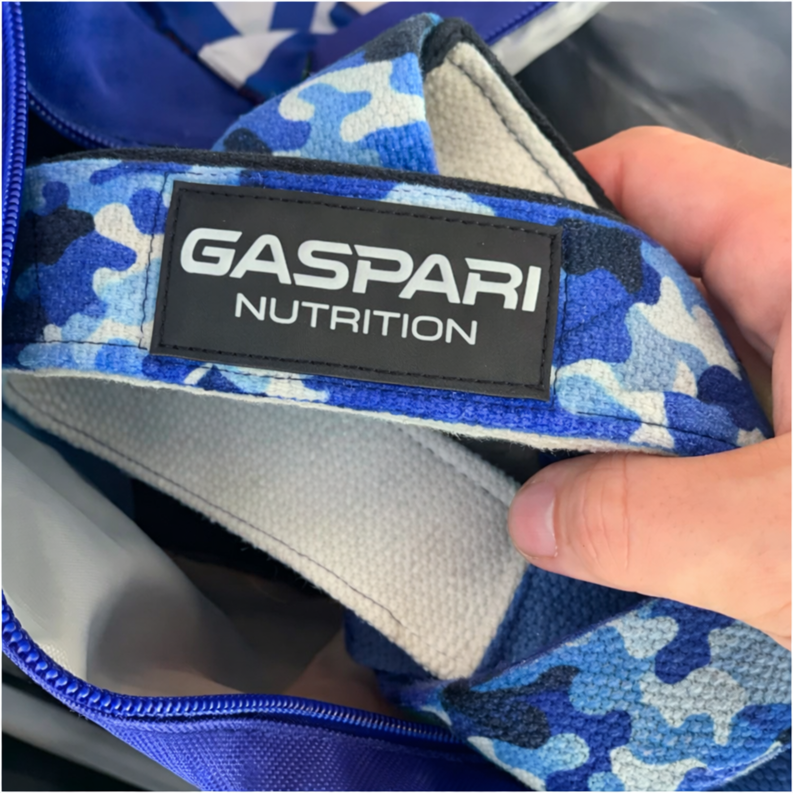 GASPARI NUTRITION Cotton Straps - Popruhy na zvedání činek
