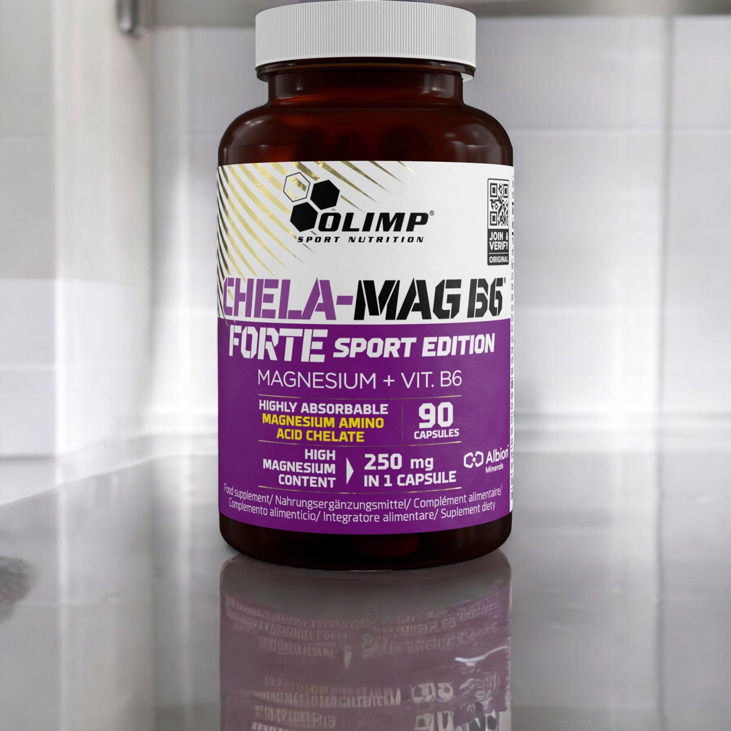 OLIMP - Chela-Mag B6 Forte Sport Edition - 90 kapslí.