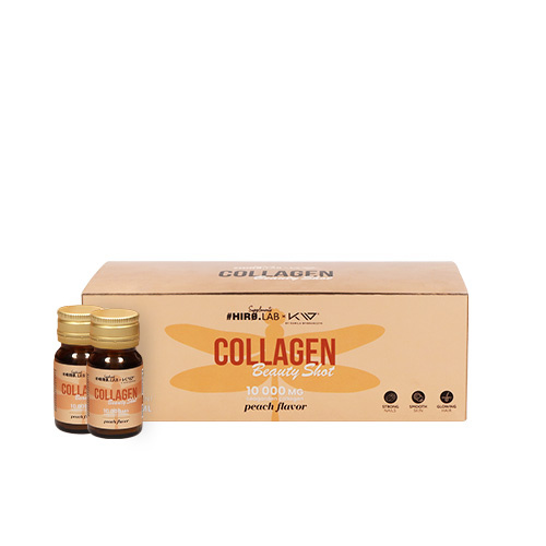 HIRO.LAB Collagen Shot – 10x 30 ml – Broskev