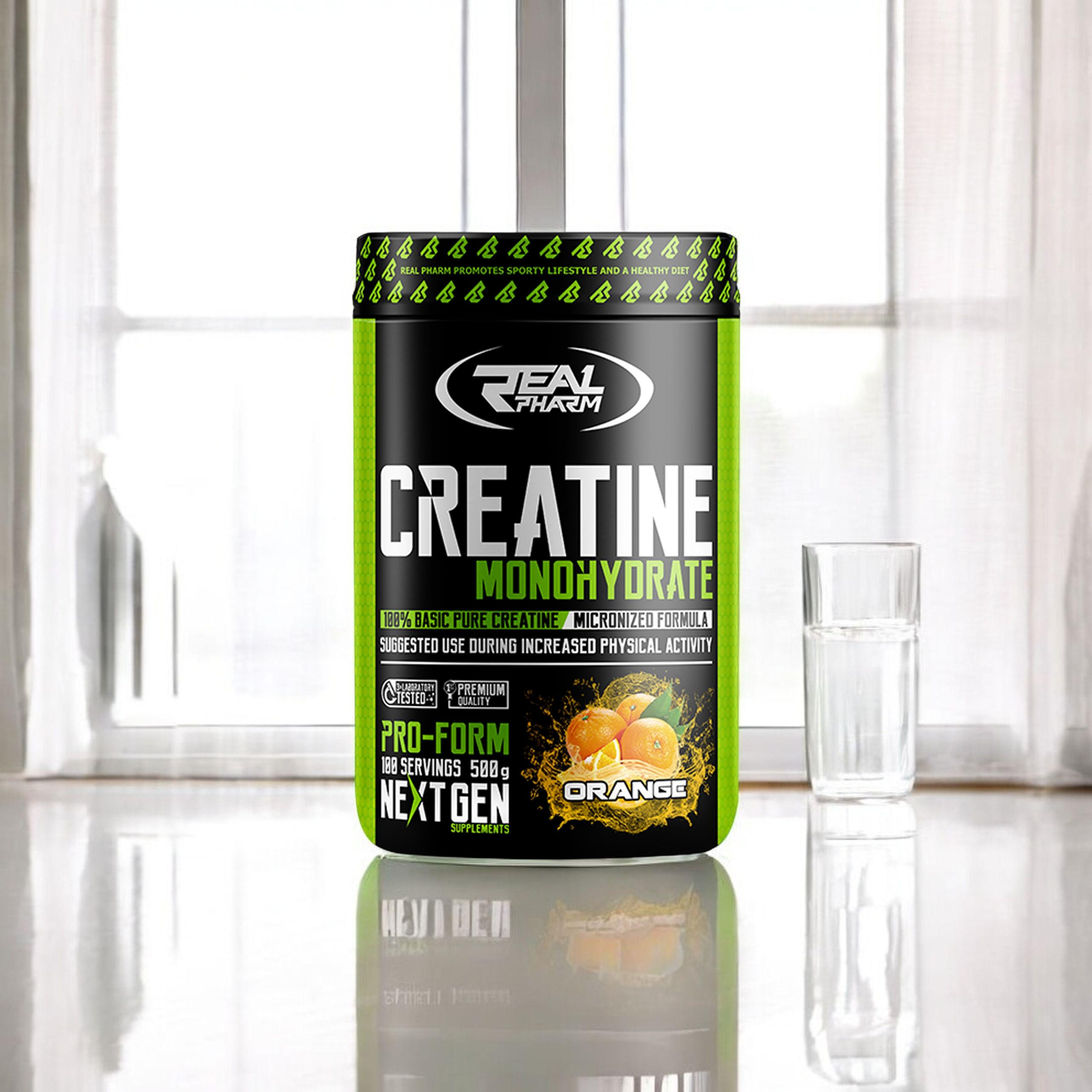 REAL PHARM Creatine Monohydrate - 500g
